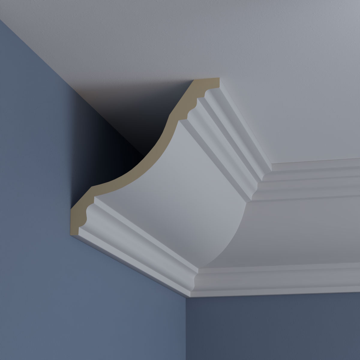 Ekena Millwork MLD10X10X14CL Crown-Moulding - View #10