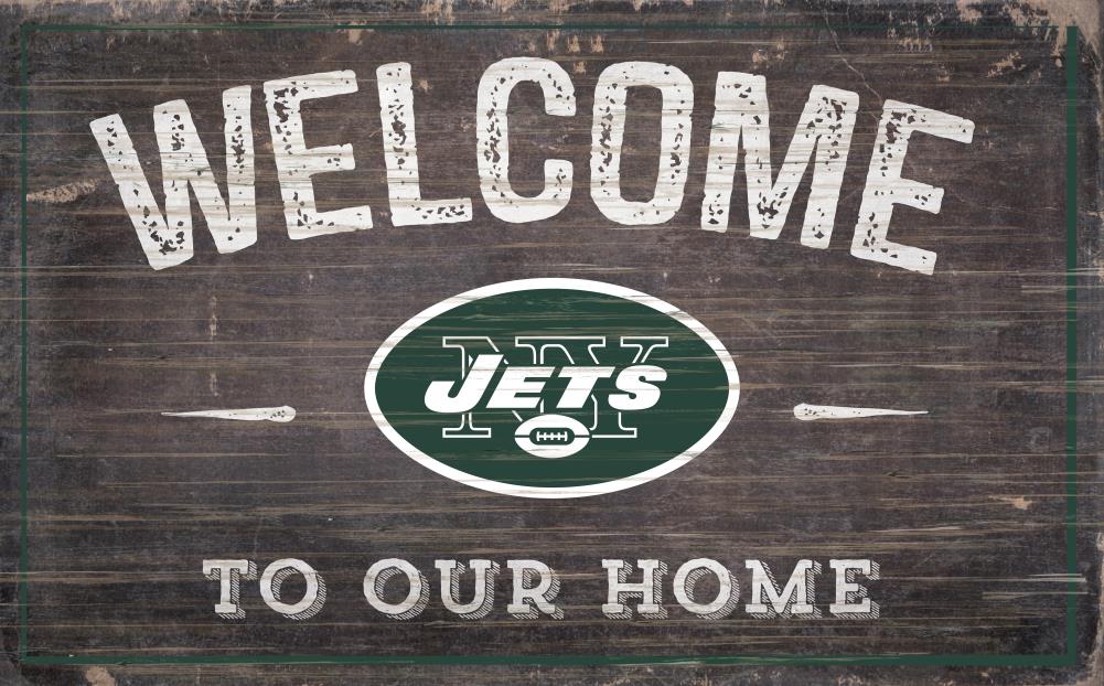 New York Jets Football and My Dog Sign Fan Creations N0640-NYJ 