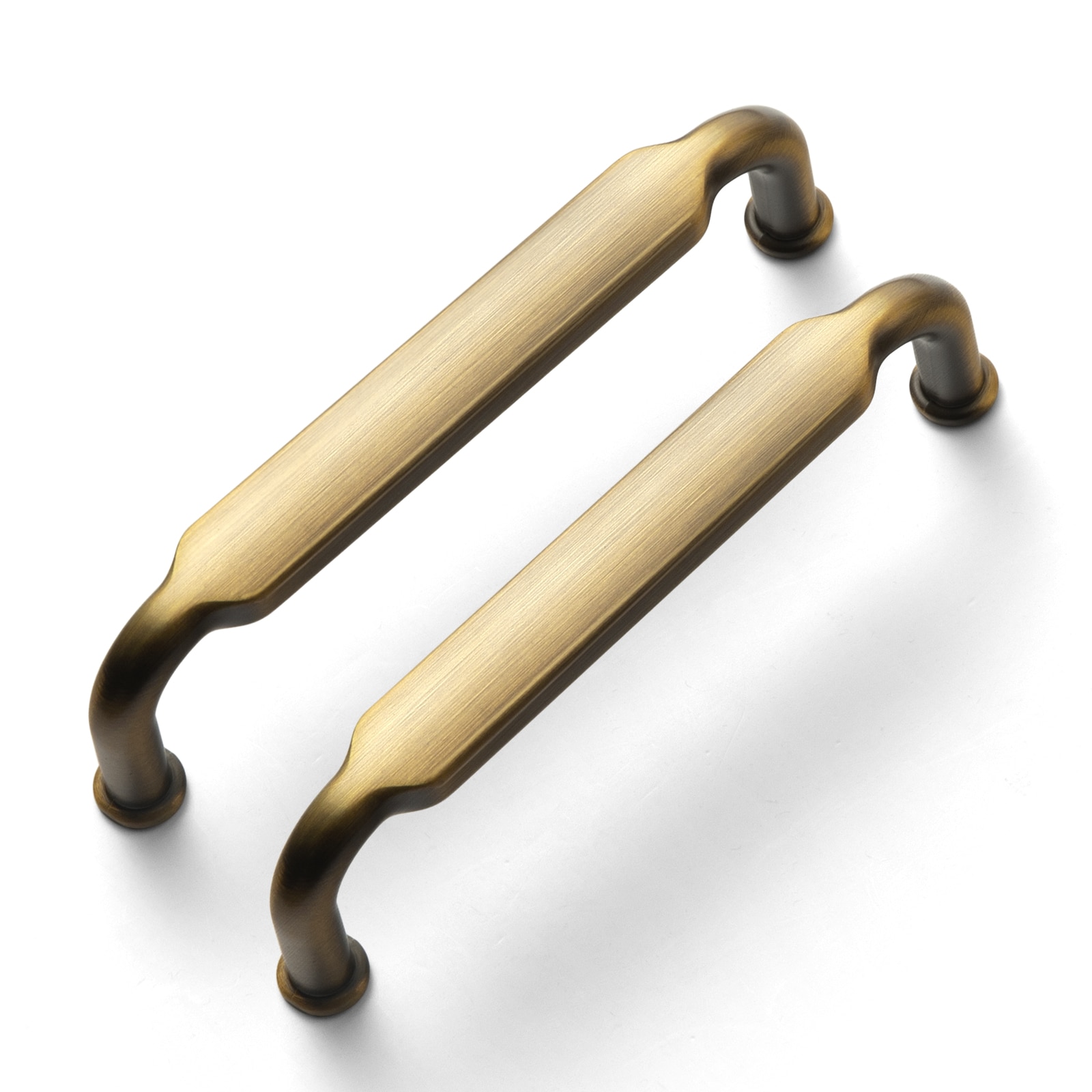 Miaokesen 2202KFGT-96 3-3/4-in , 96mm Center to Center Brushed Bronze Novelty Bar Drawer Pull 6 -Pack