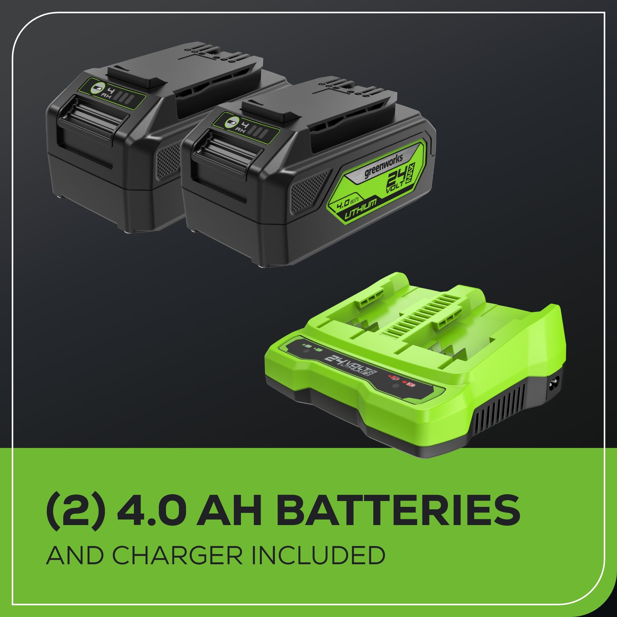 Greenworks MO48L4210 Cordless-Elec-Push-Mowers - View #9
