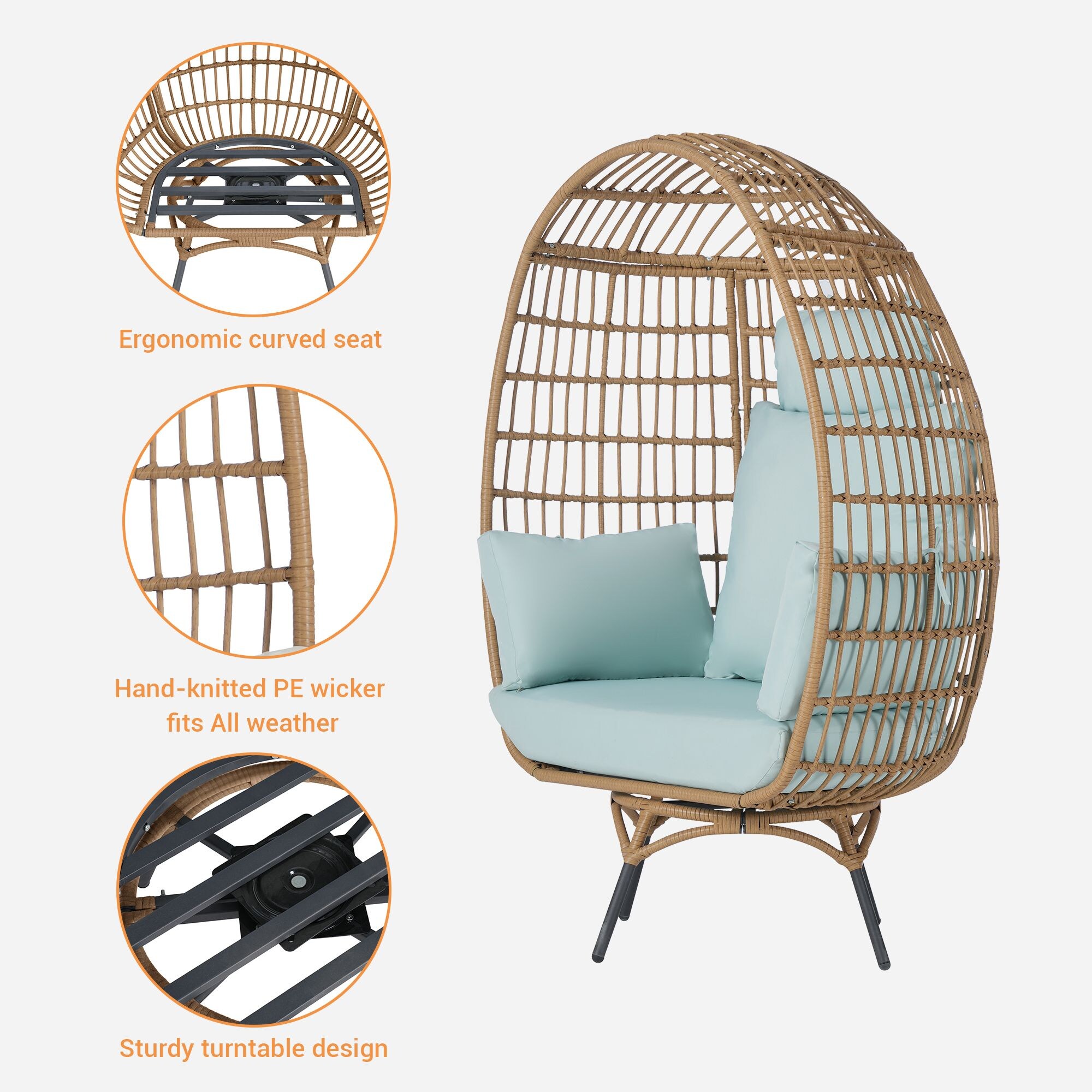 SANSTAR L-RJDC64TF-BB Patio-Chairs - View #5