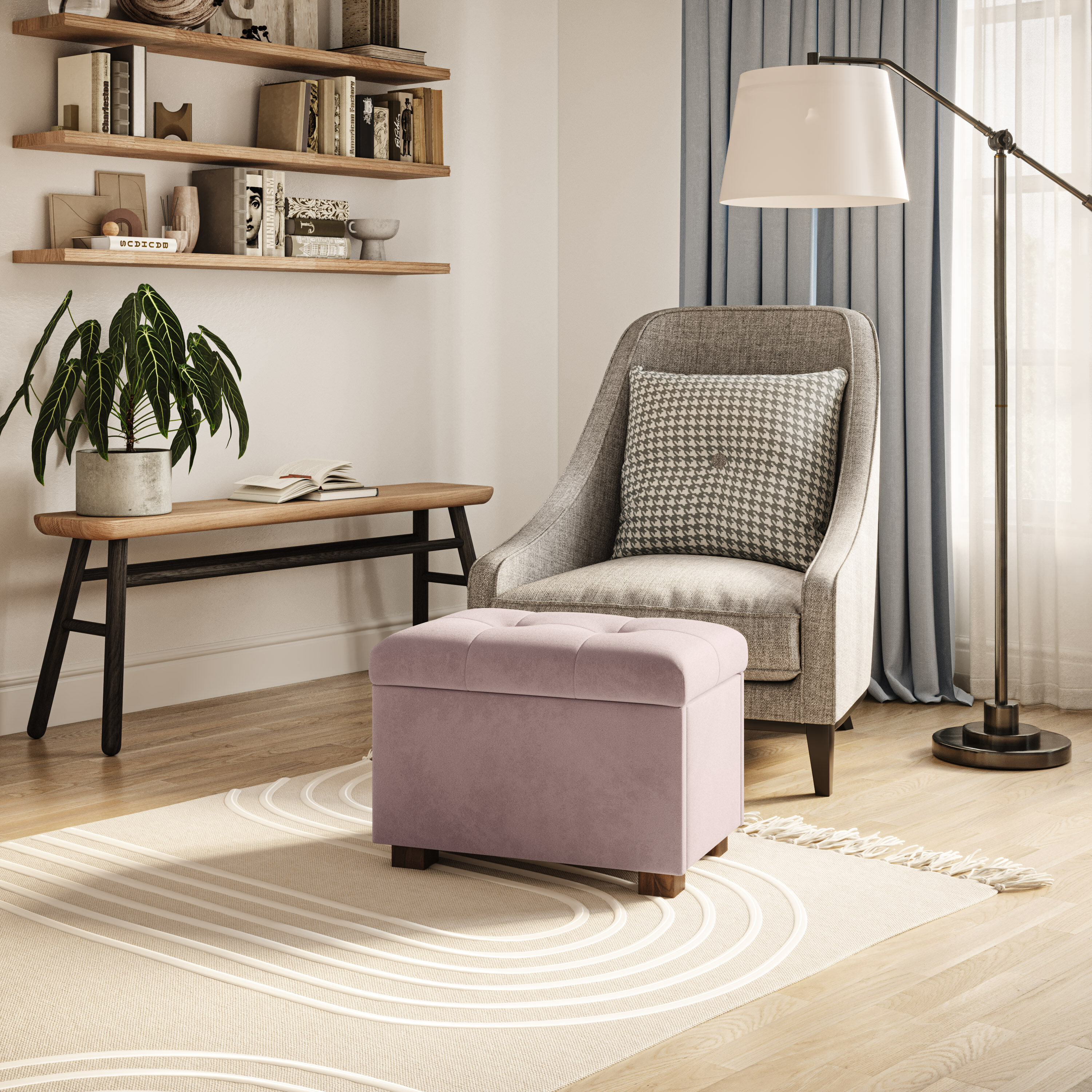 CorLiving LAD-804-O Indoor-Ottomans - View #2