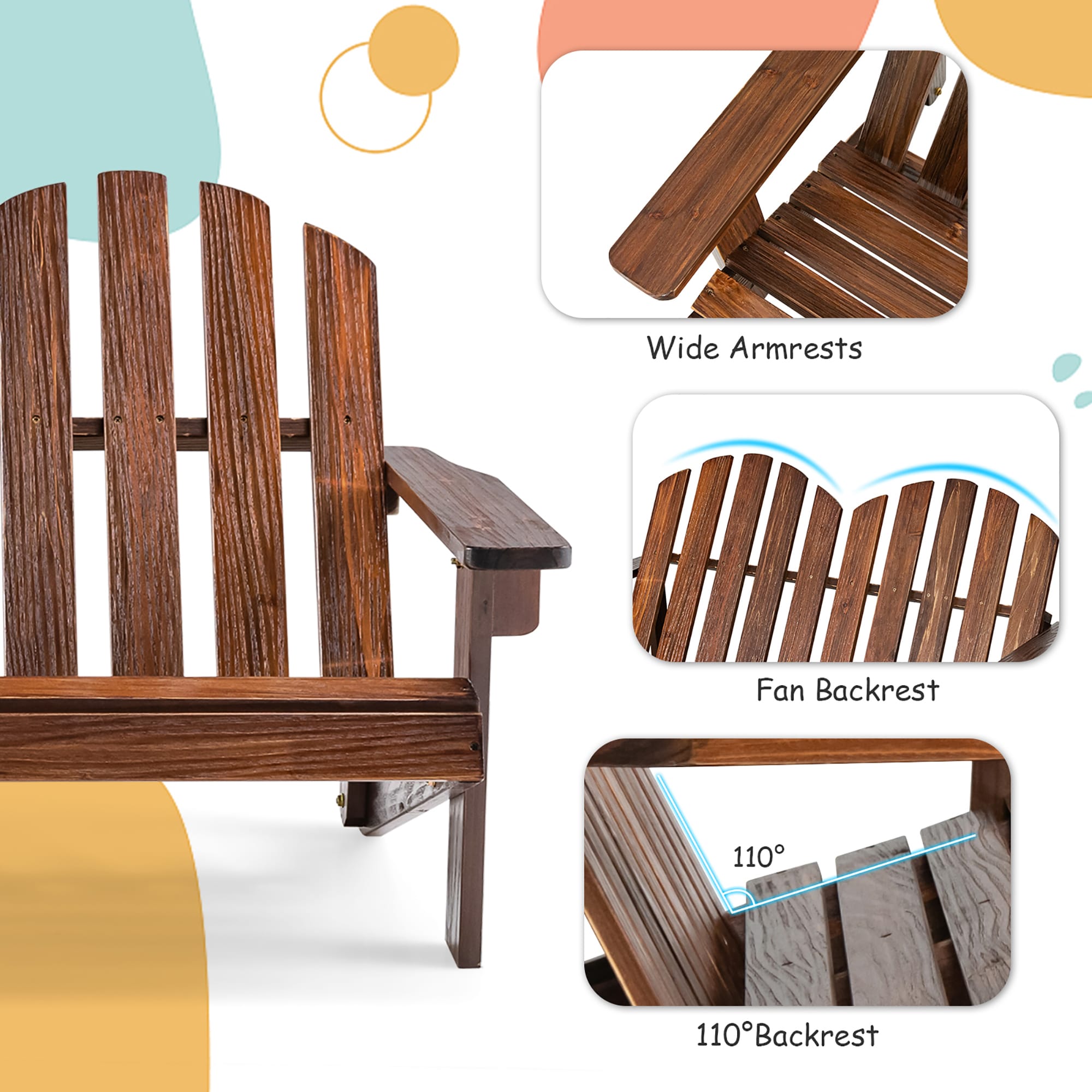 Costway NP11088CF Patio-Chairs - View #6