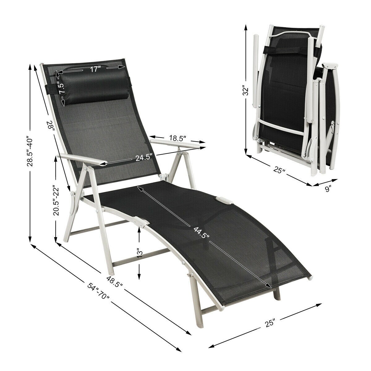 LIVIZA OUG64243BK Patio-Chairs - View #4