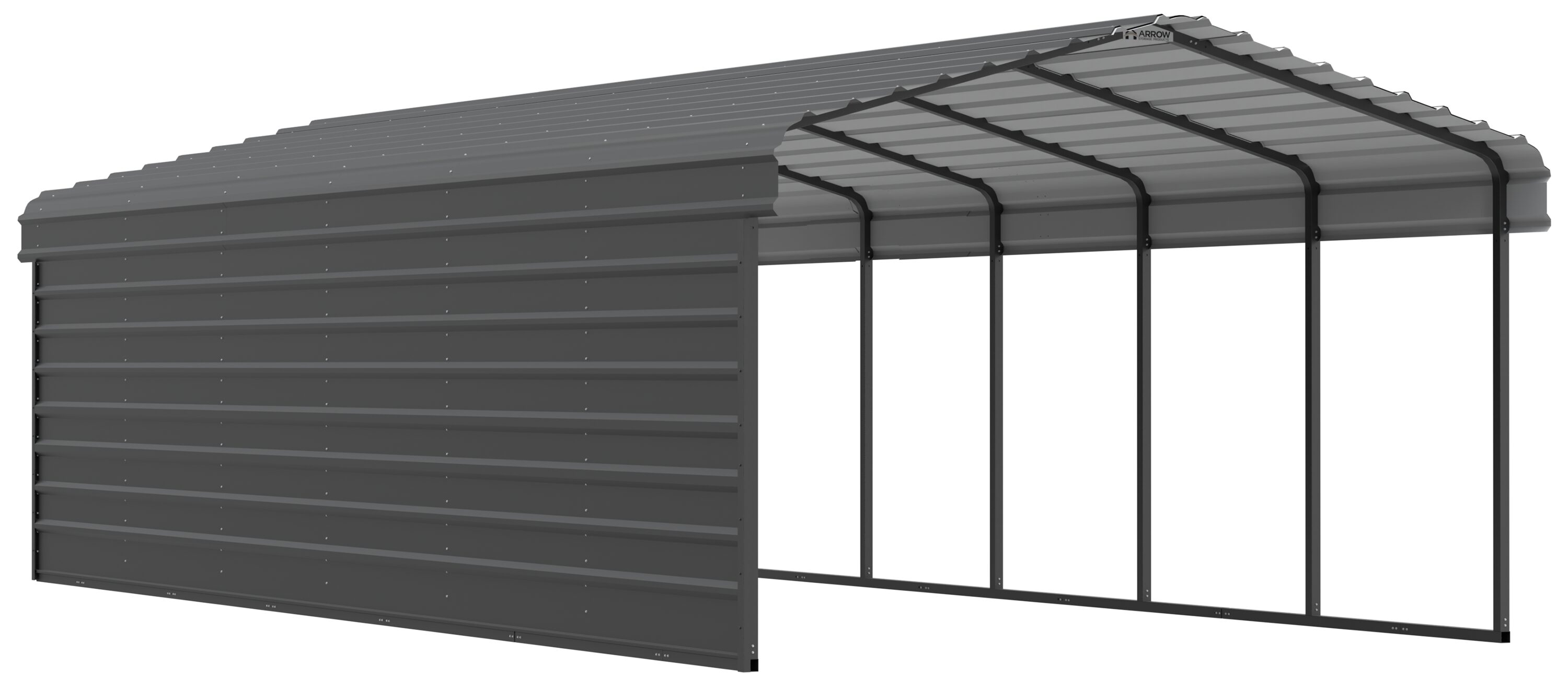 Arrow CPHC122907ECL1 Carport-Covers - View #13