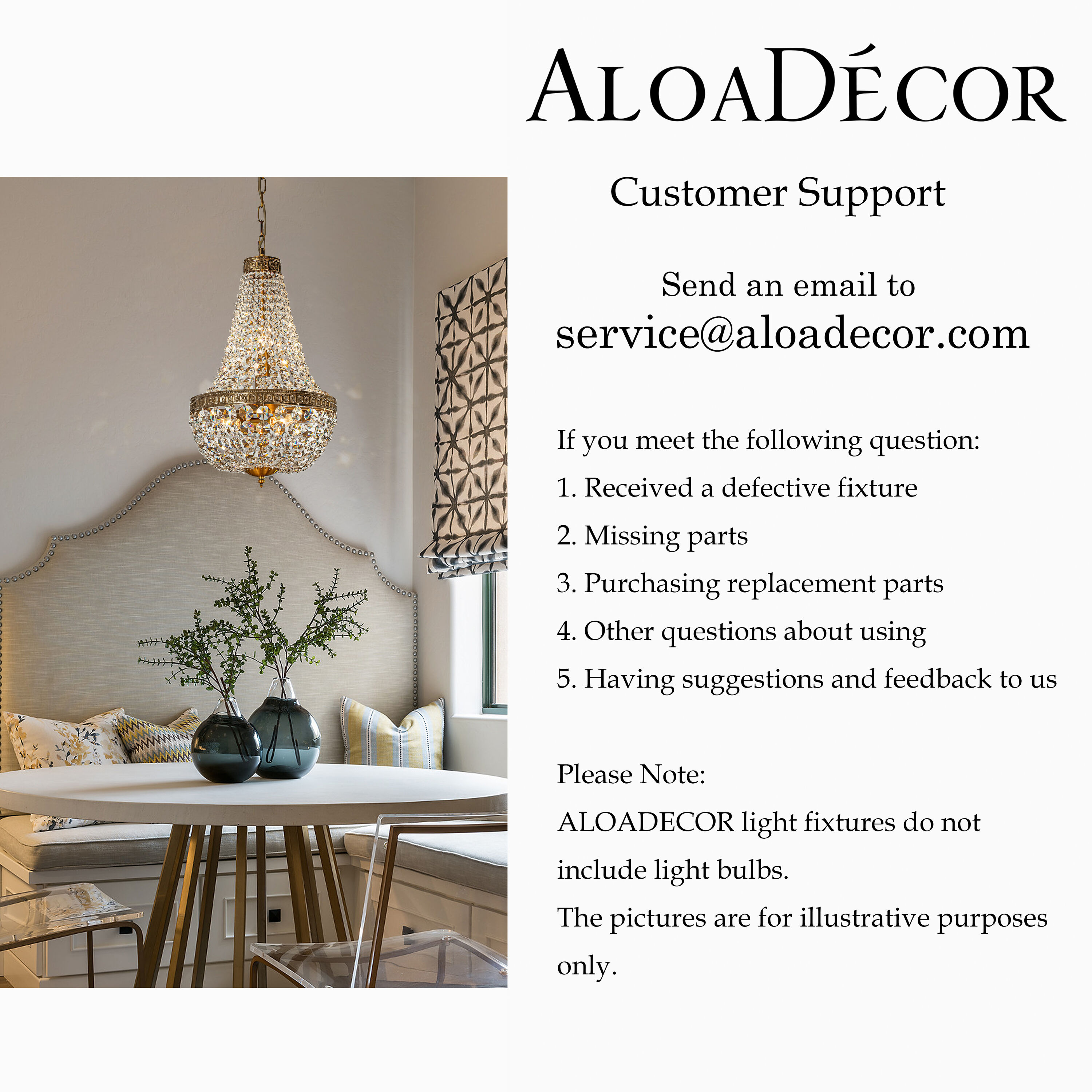 AloaDecor Lighting L7163D3501A b090015 - View #8