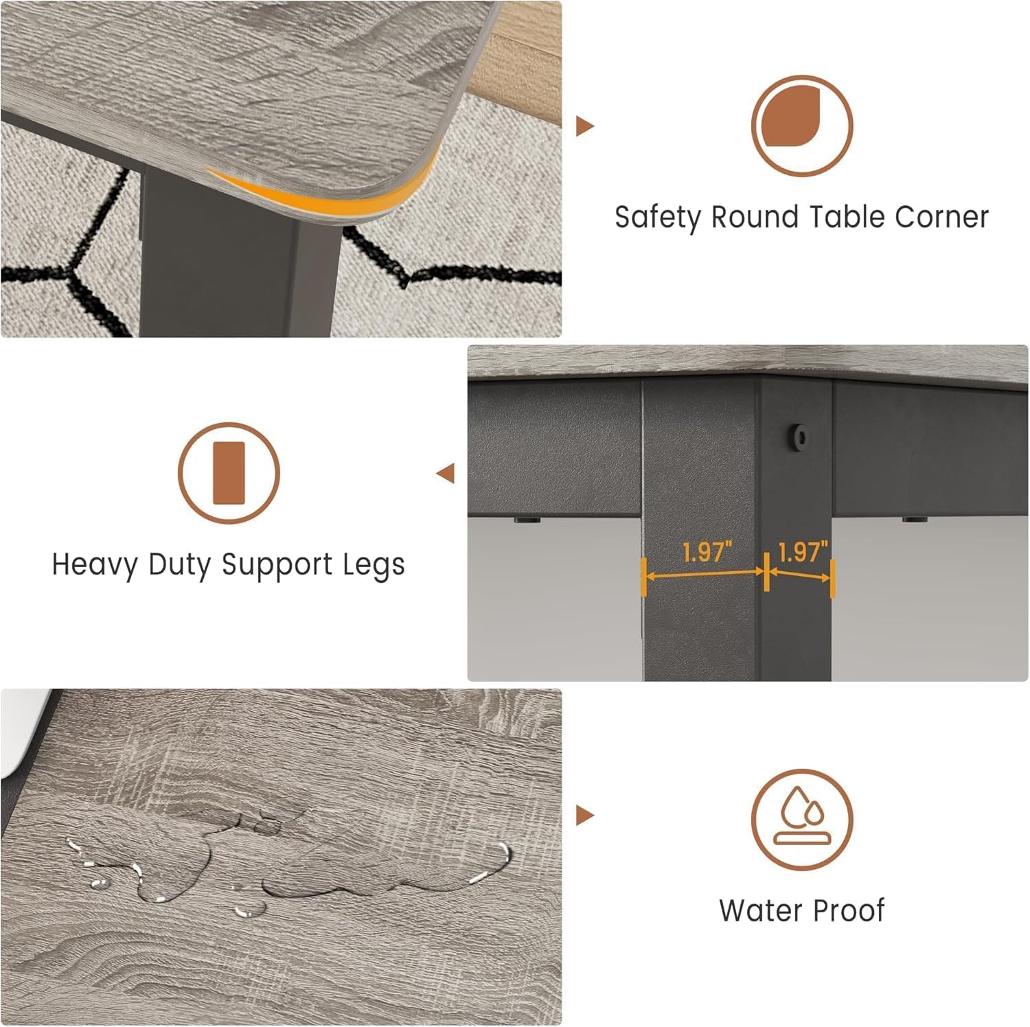 Garvee YYWPHO16GSGI5O Dining-Tables - View #7