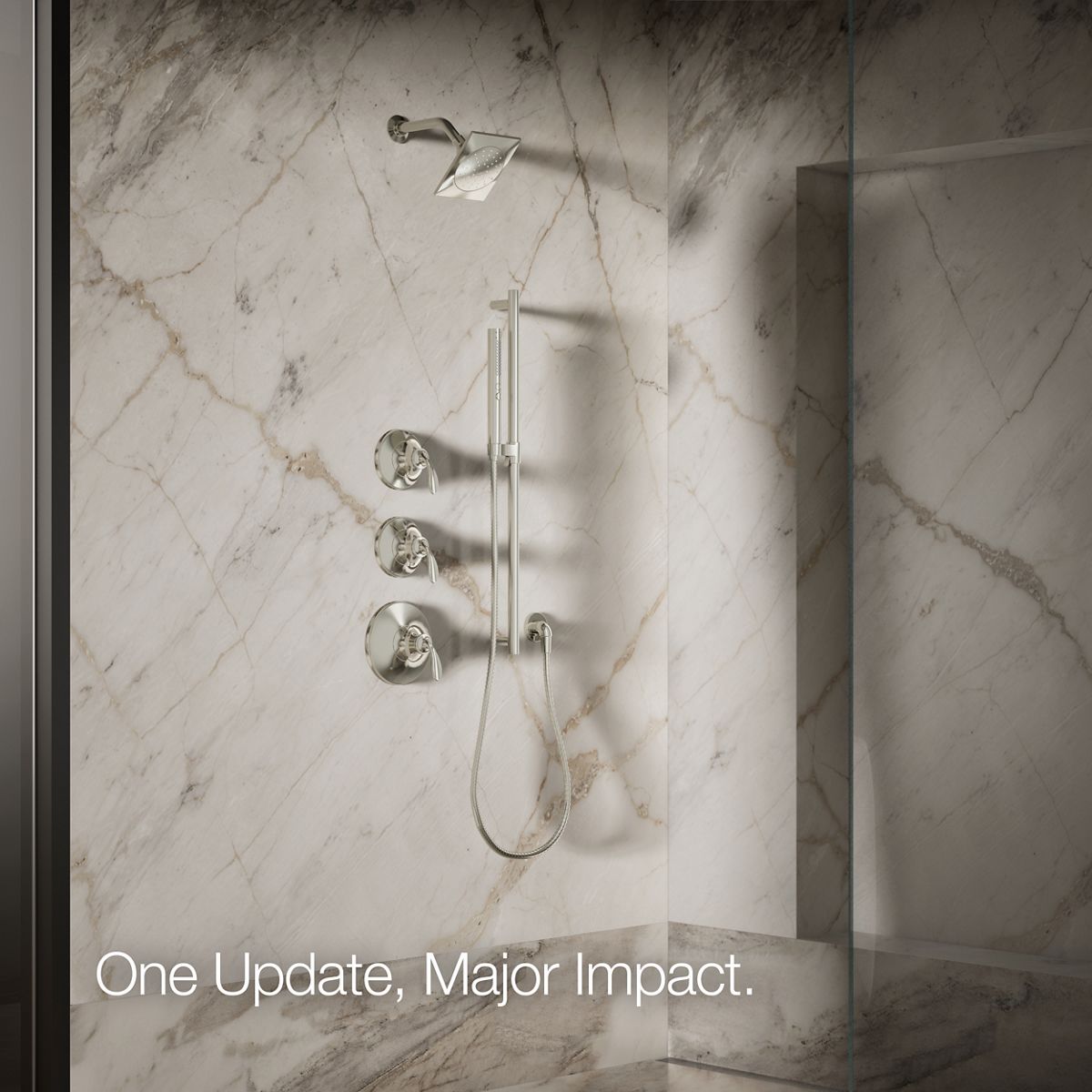 KOHLER K-45215-G-SN Fixed-Showerhead - View #7