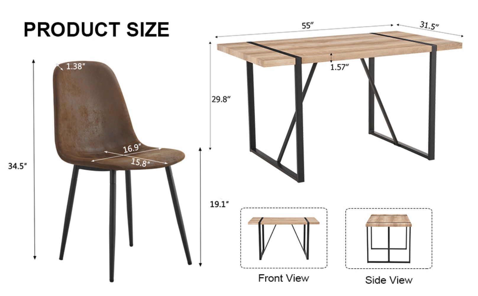 Siavonce XH01860 Dining-Sets - View #14
