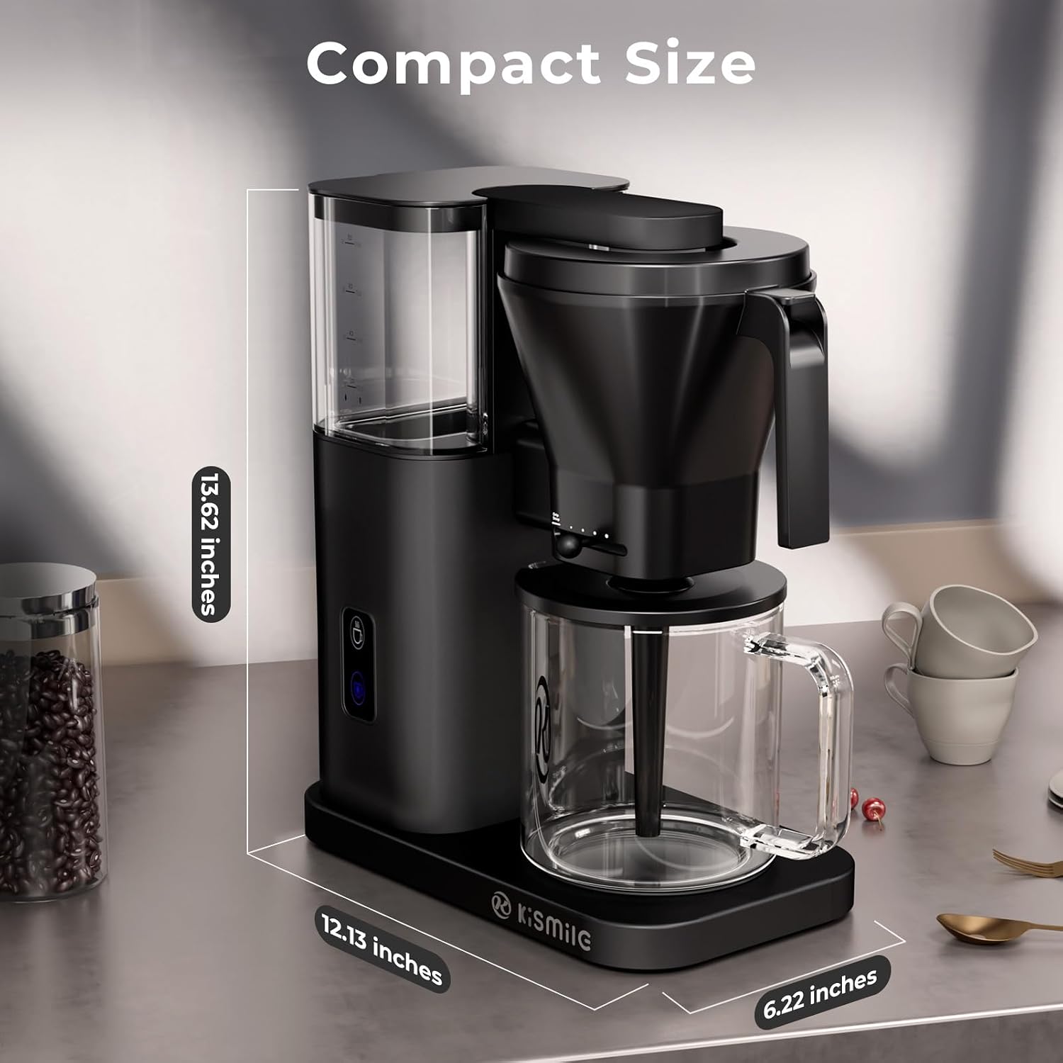Kismile 93125KCM0-BLACK Coffee-Makers - View #4