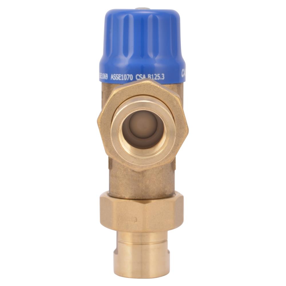 Brass Thermostatic Mixing Valve with Push Fit Connections
