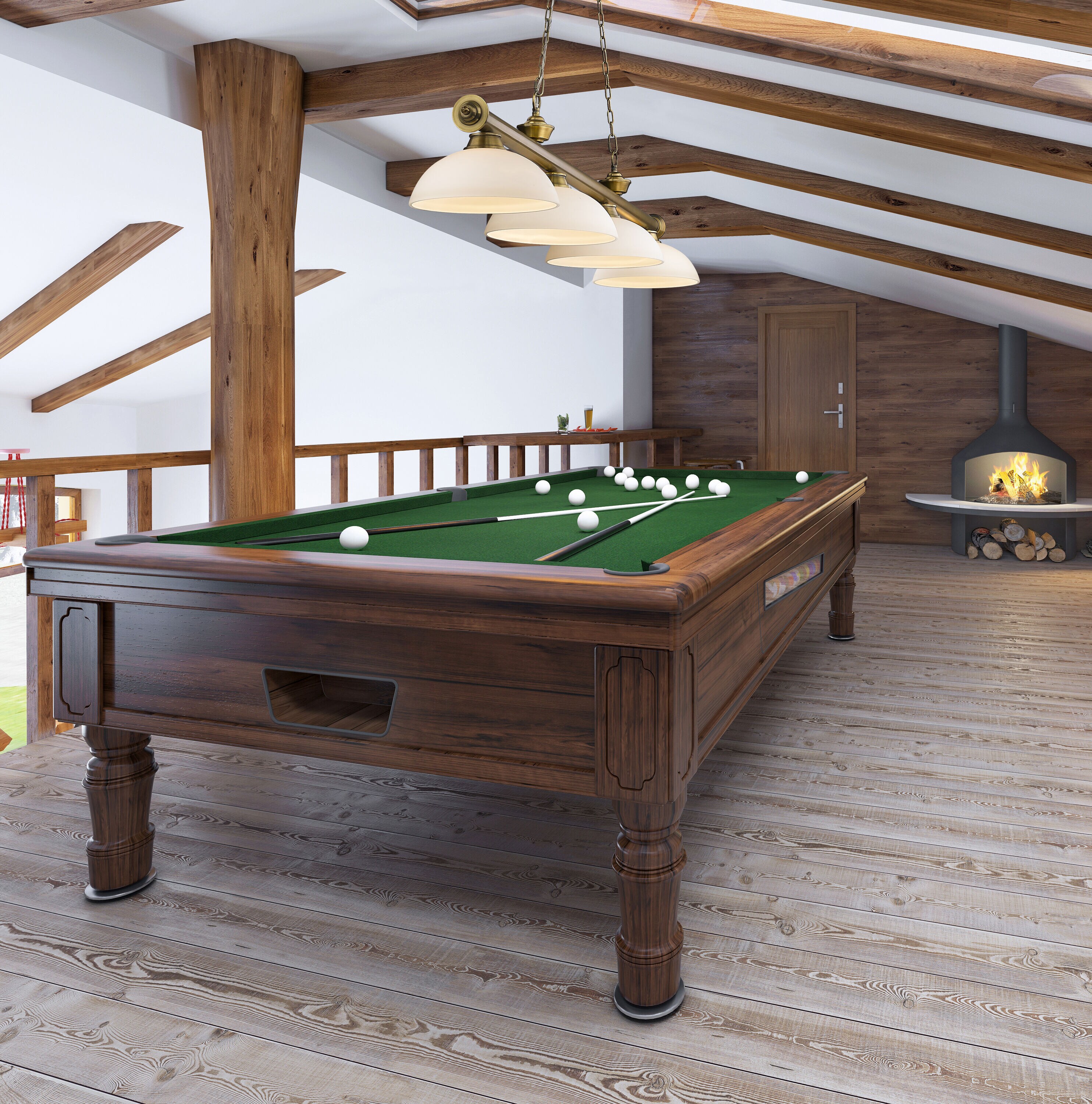 Z-Lite 2306-4RB-DMO14 Pool-Table-Lighting - View #6