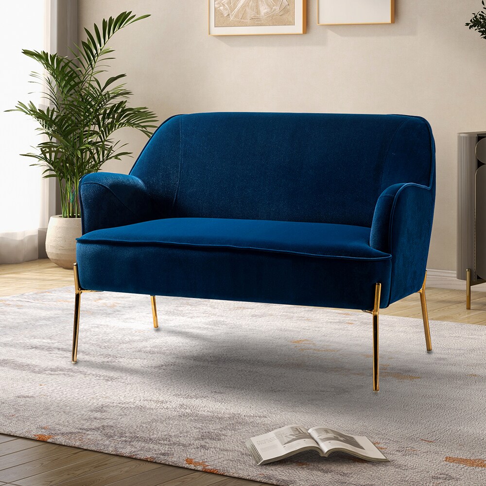 14 Karat Home SFDT0127-NAVY Sofas-Loveseats - View #2