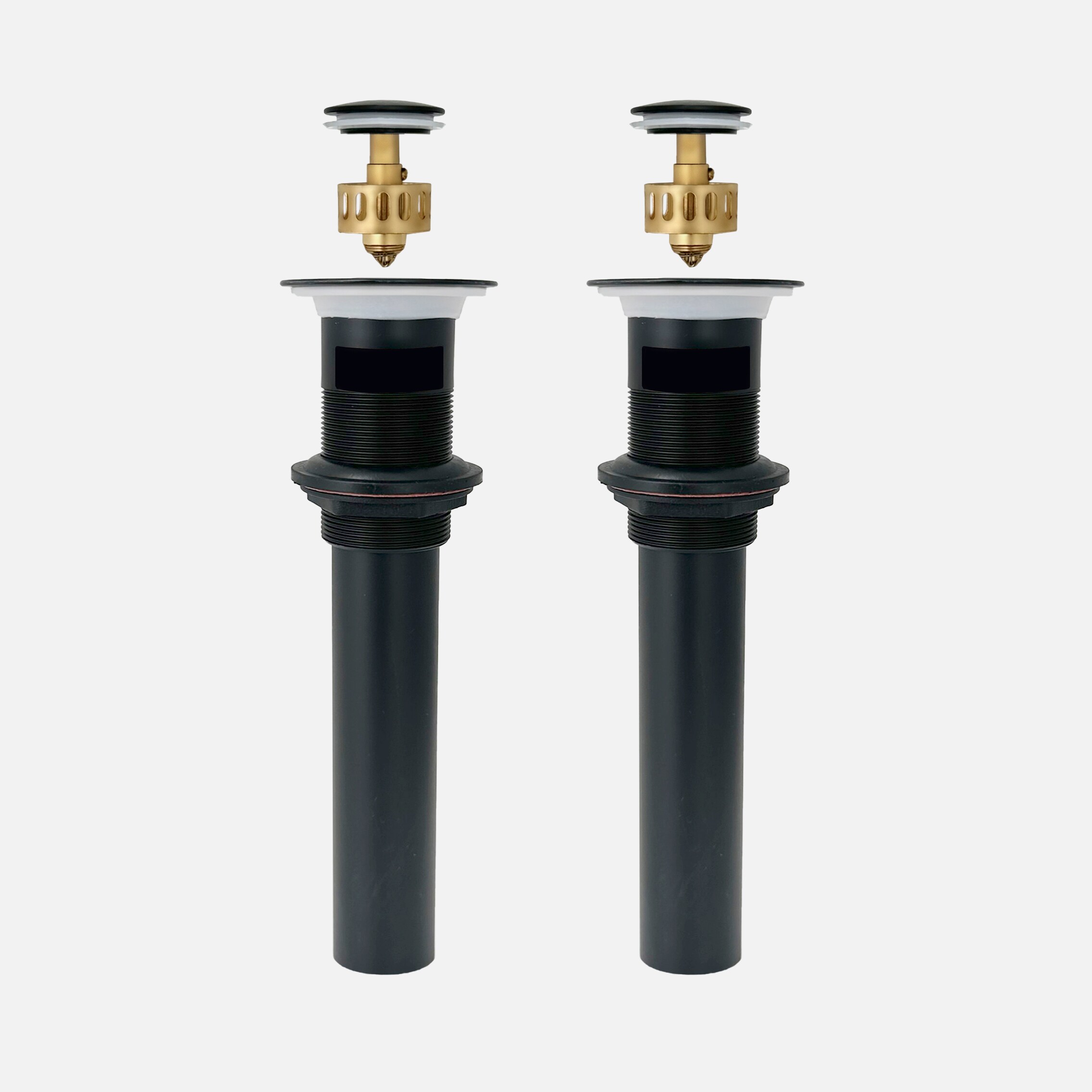 Stylish D-700N2 Matte Black Stainless steel Bath accessory set