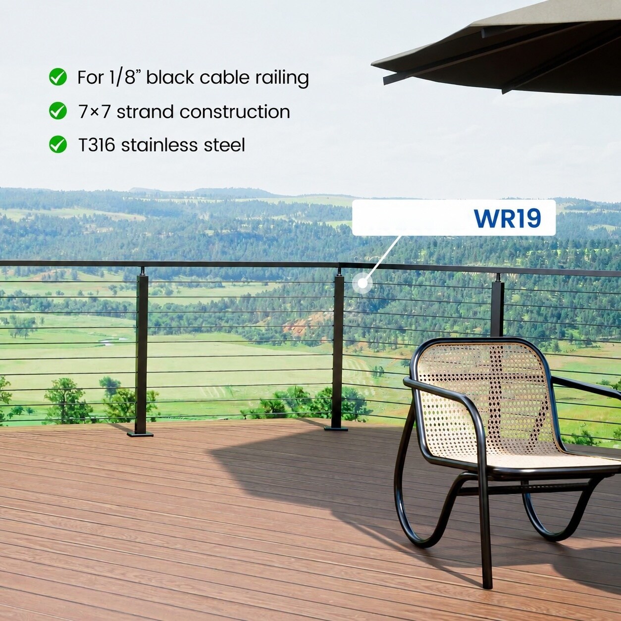 Afoxsos LAF0707F069 Stair-Railing-Kits - View #3