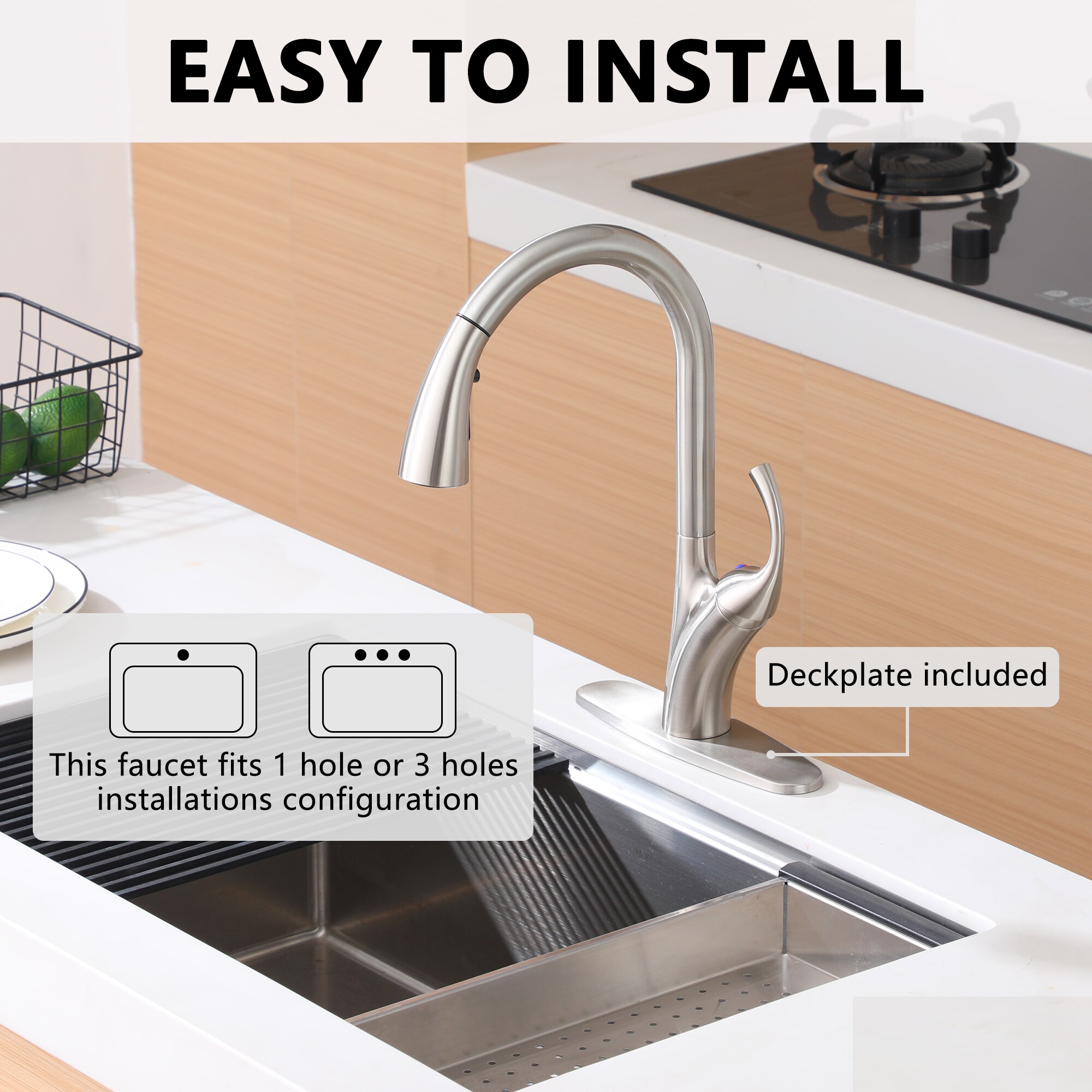 Clihome DG-KF16NS Kitchen-Faucets - View #9