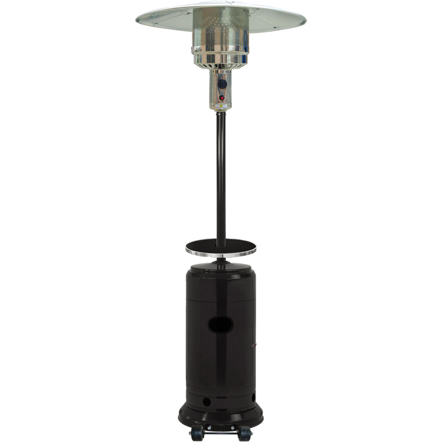Hanover HAN004BLK 48000 -BTU Black Steel Floorstanding Liquid propane Patio Heater