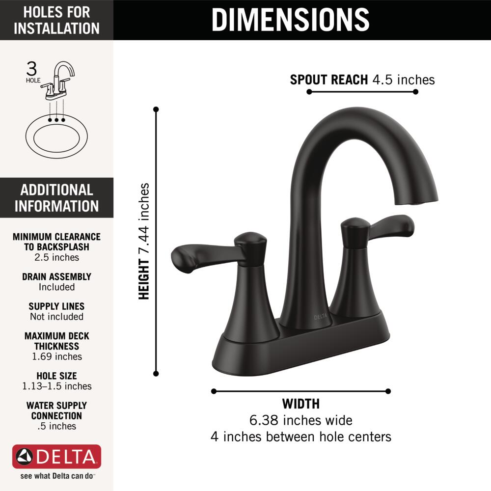 Delta 25897LF-BL Lavatory-Faucets - View #5