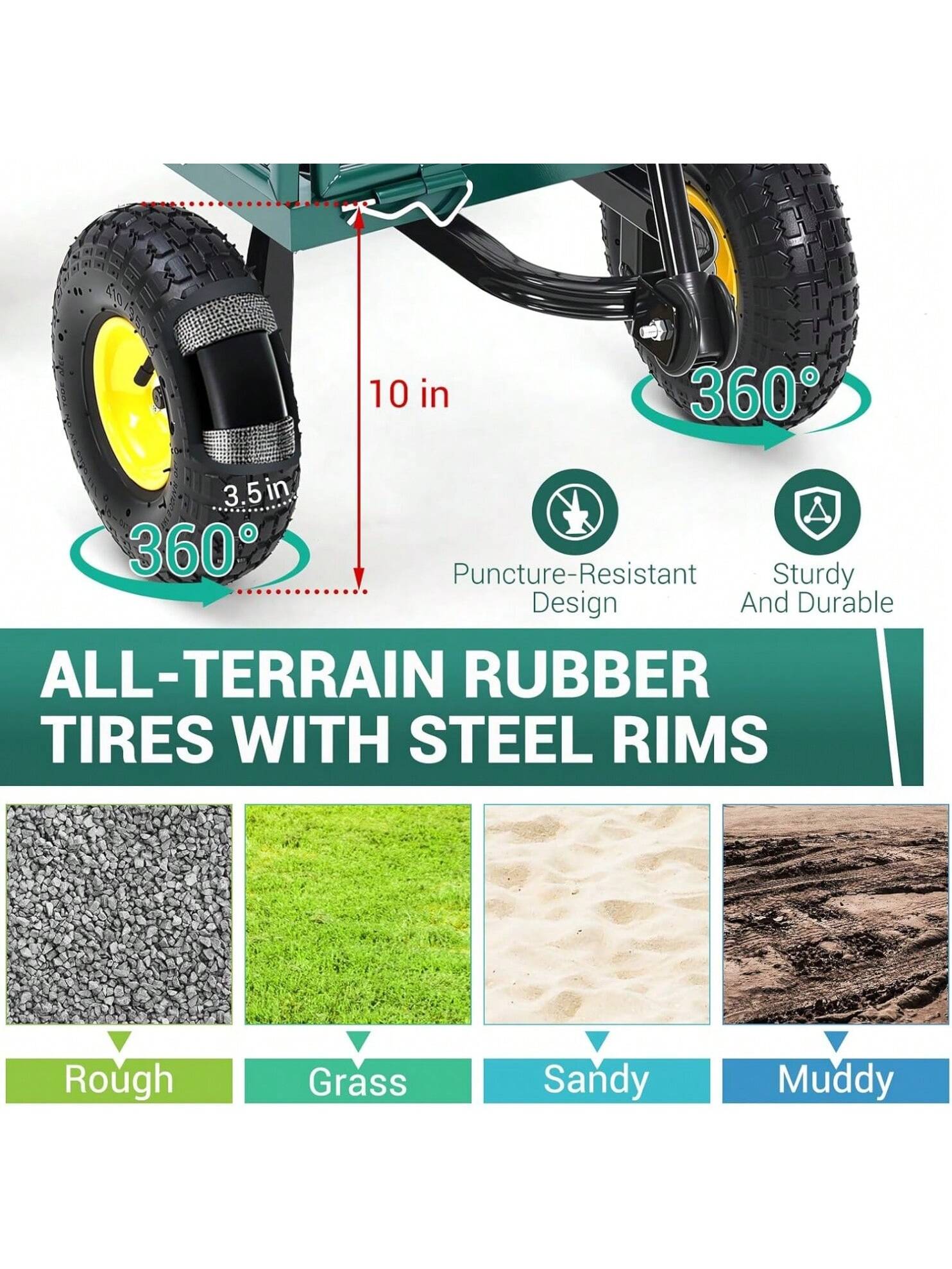 Qeetex BY-PPG-33ES6TY5 Yard-Carts - View #9