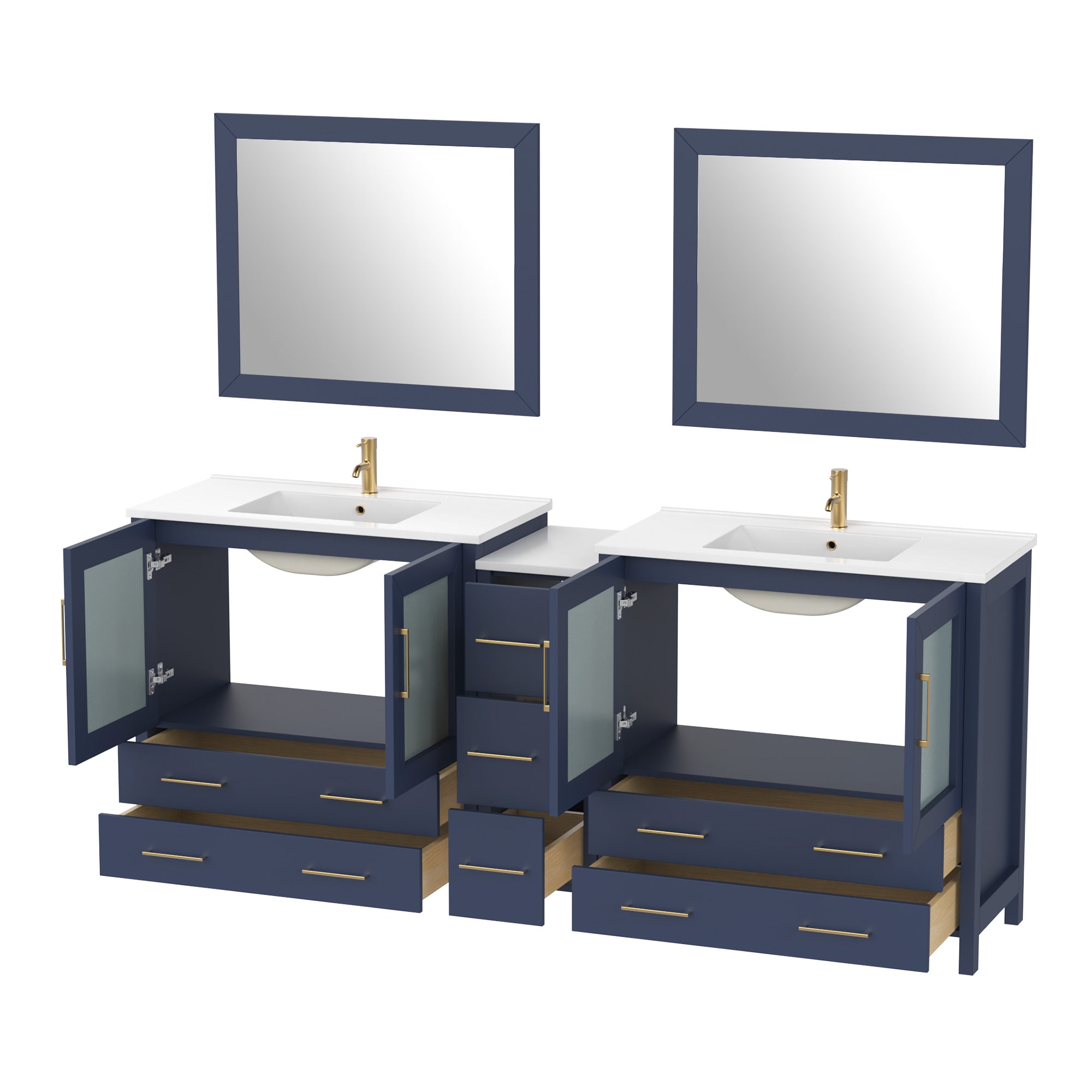 Vanity Art VA3036-84B Bath-Vanity-Combo - View #6