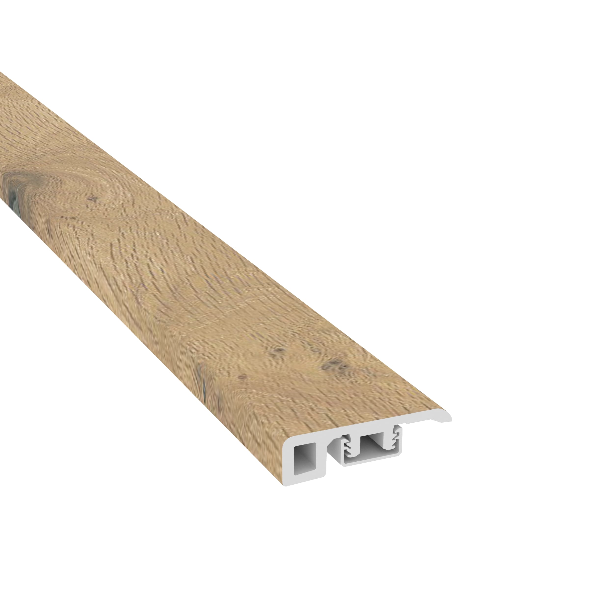 CALI 7703000518 Aqua Tough Natural Carmel Crush 0.51-in T x 1.73-in W x 72.83-in L PVC Threshold