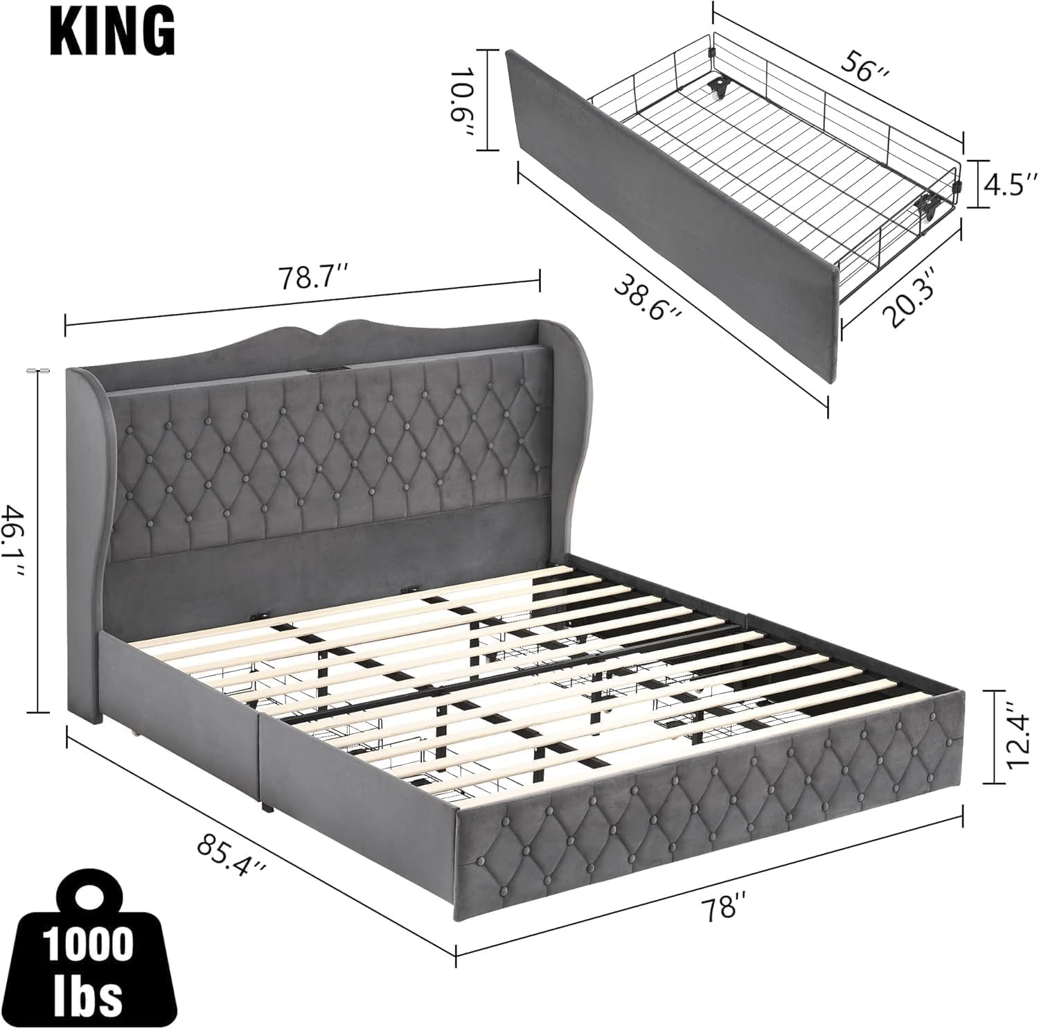 Qeetex LHF-BED-PHO-0Z6RPRNX beds - View #2