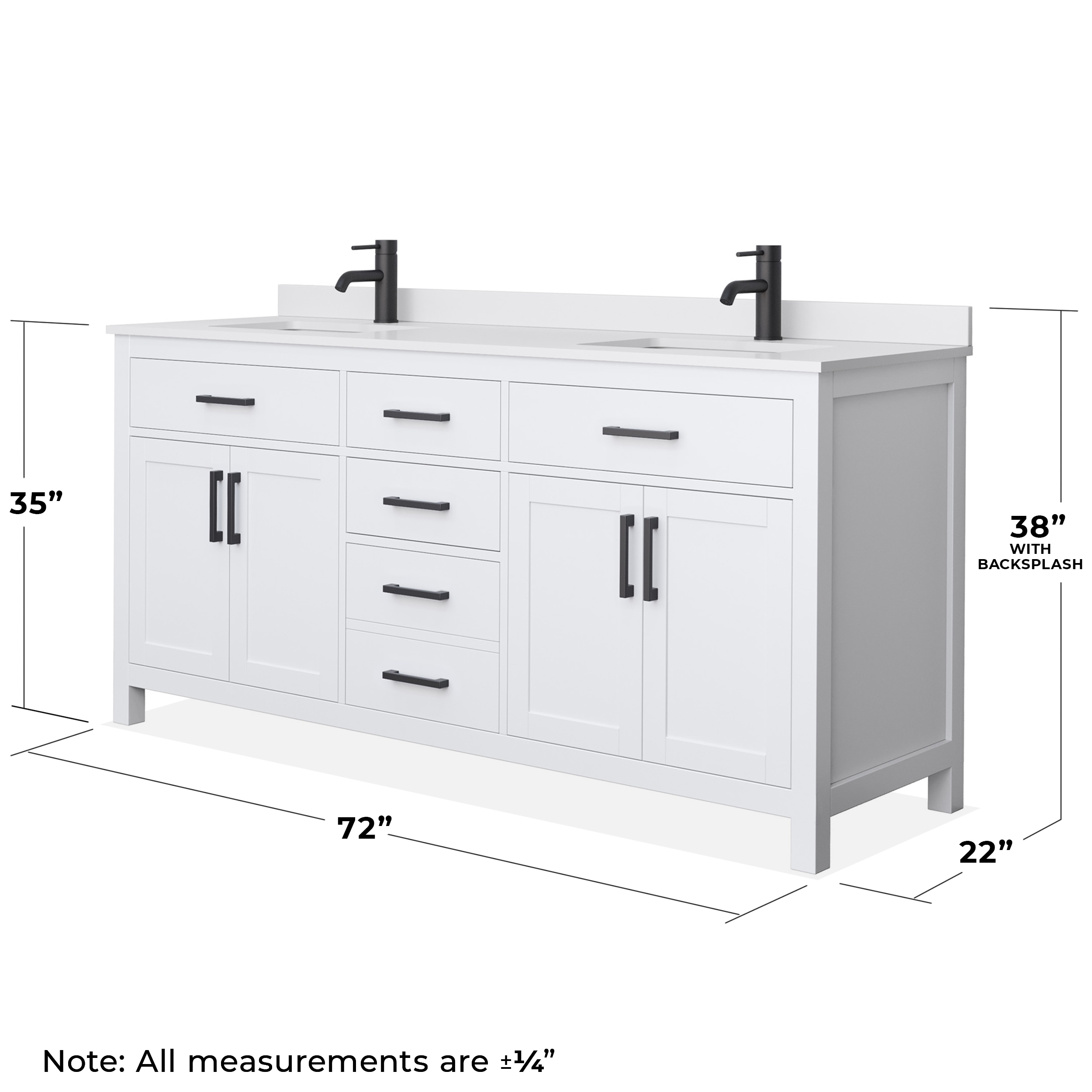 Wyndham Collection WCG242472DWBWCUNSMXX Bath-Vanity-Combo - View #14