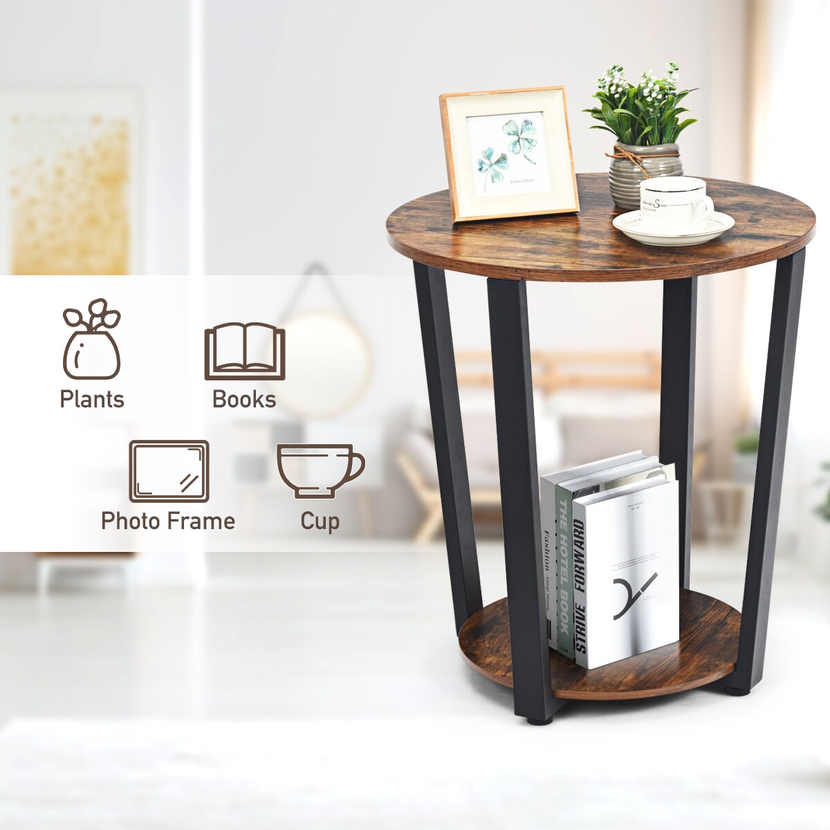 Costway 2HW63074CF End-Tables - View #4