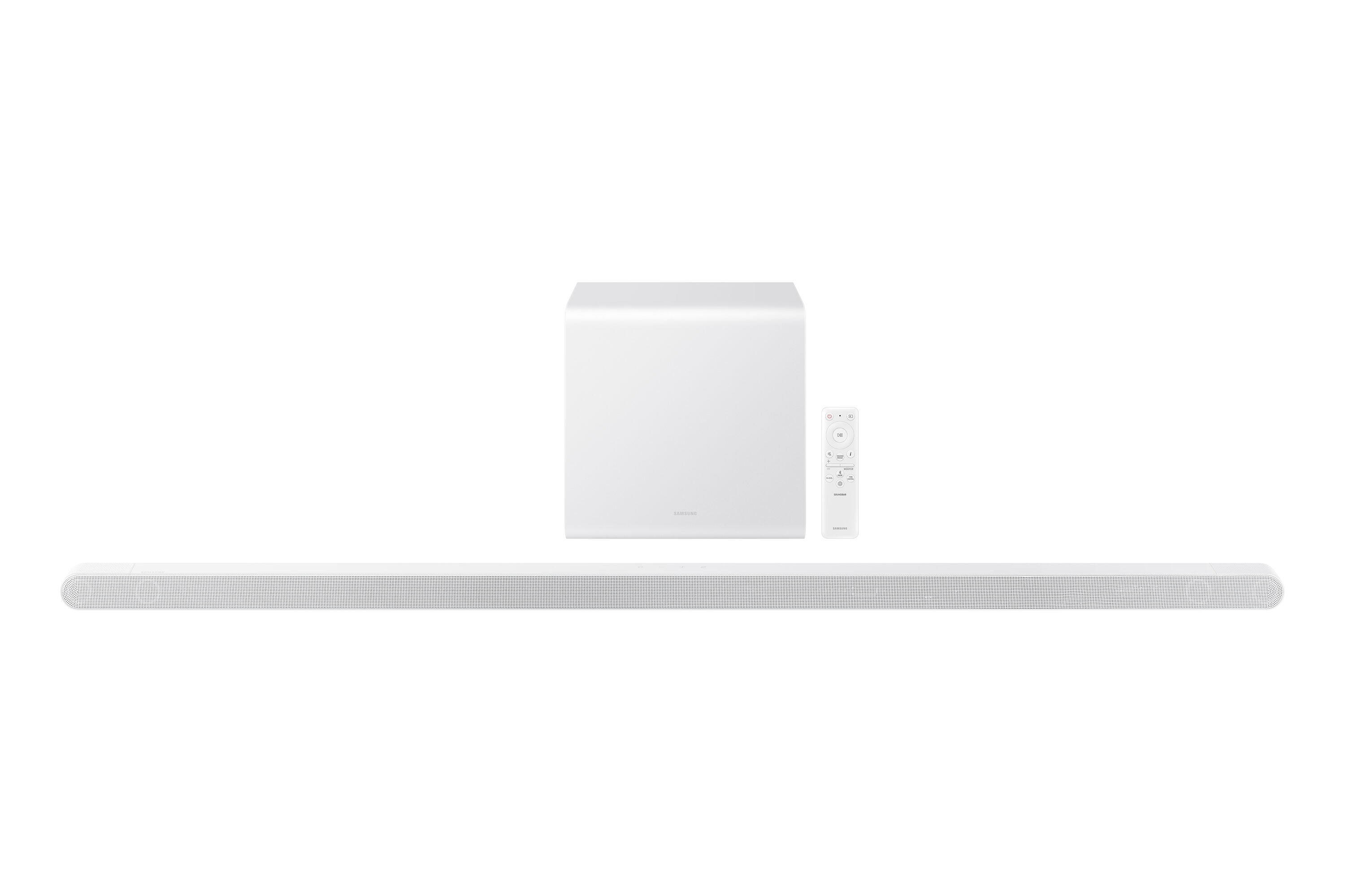 Samsung HW-S801D/ZA S-Series Soundbar 45.6-in 6 -Channel Wi-Fi Compatibility Bluetooth Compatibility White Sound Bar