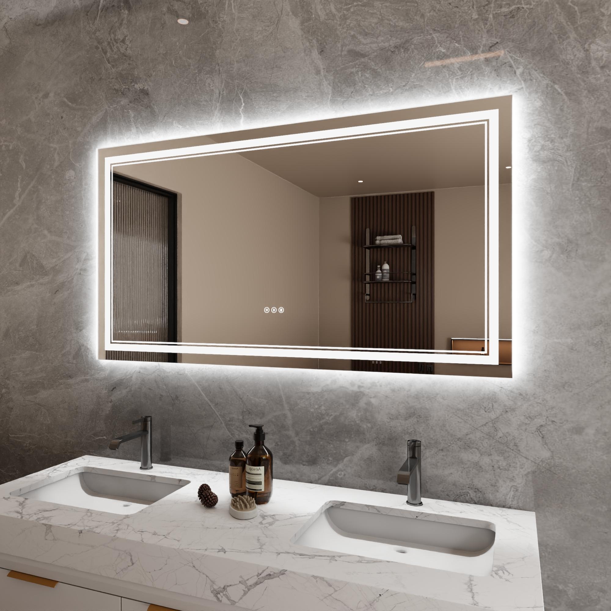 Bayfeve BFXB-6S3055-MIR Framed-Bath-Mirrors - View #2