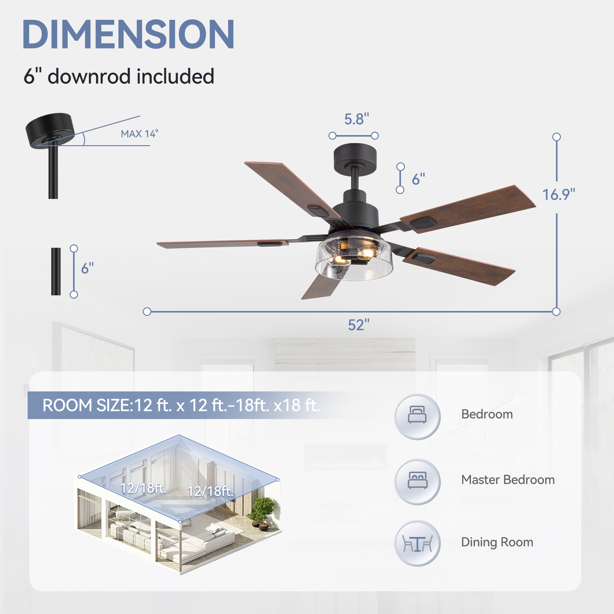 Breezary 24025-AB Ceiling-Fans - View #13