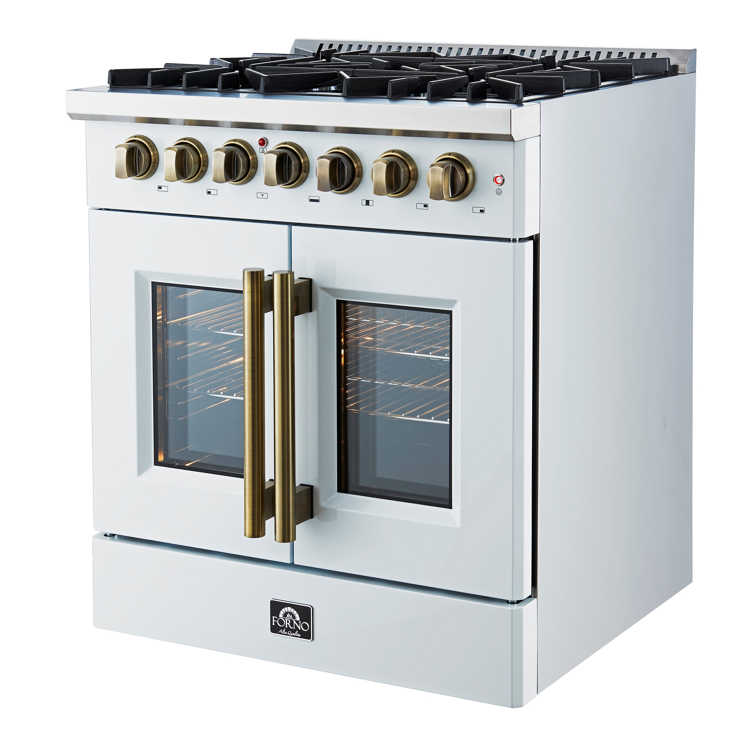 FORNO FFSGS6356-30WHT Dual-Fuel-Ranges - View #3