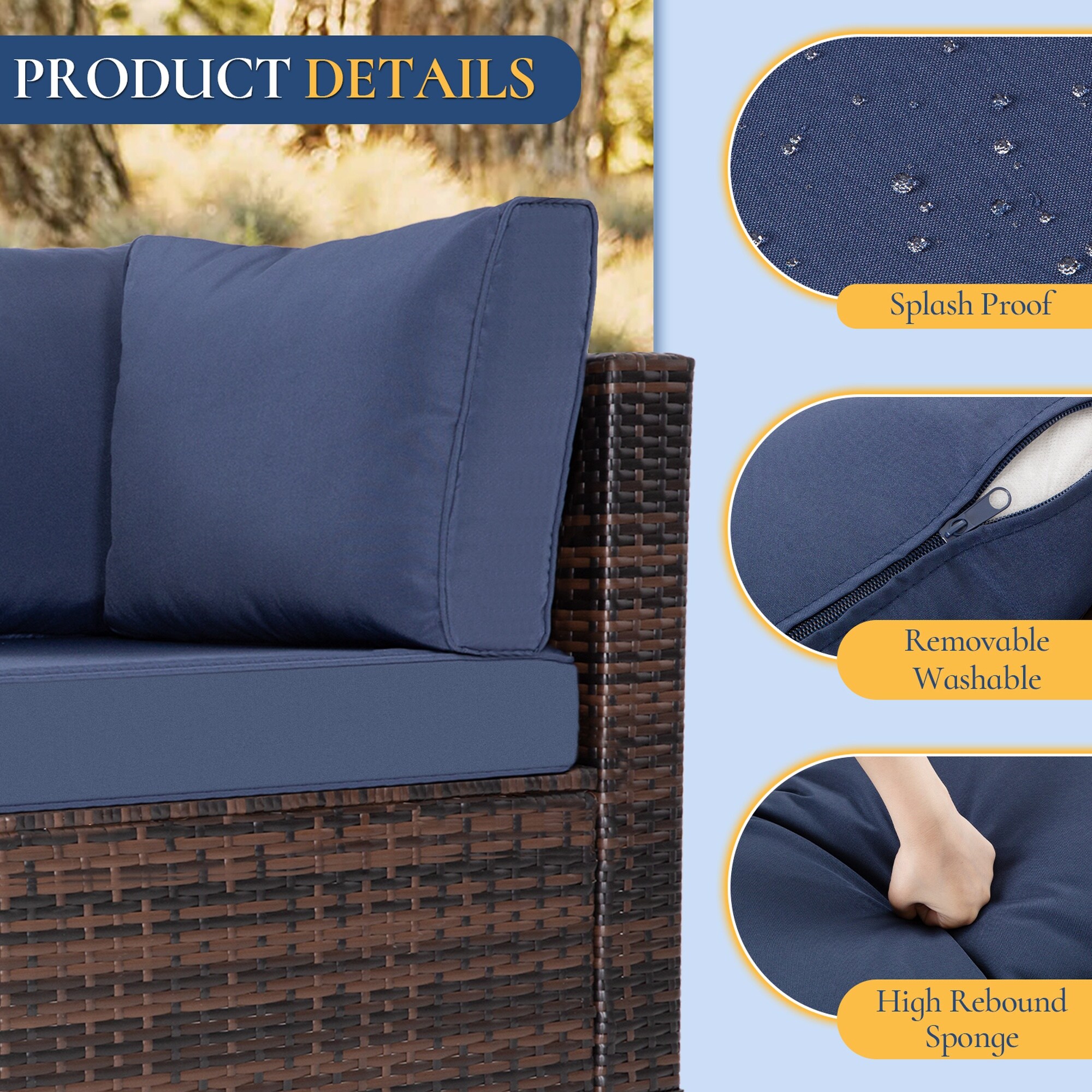 Vorene J-PLY0VFU62XDC Patio-Sofas-Daybeds - View #4