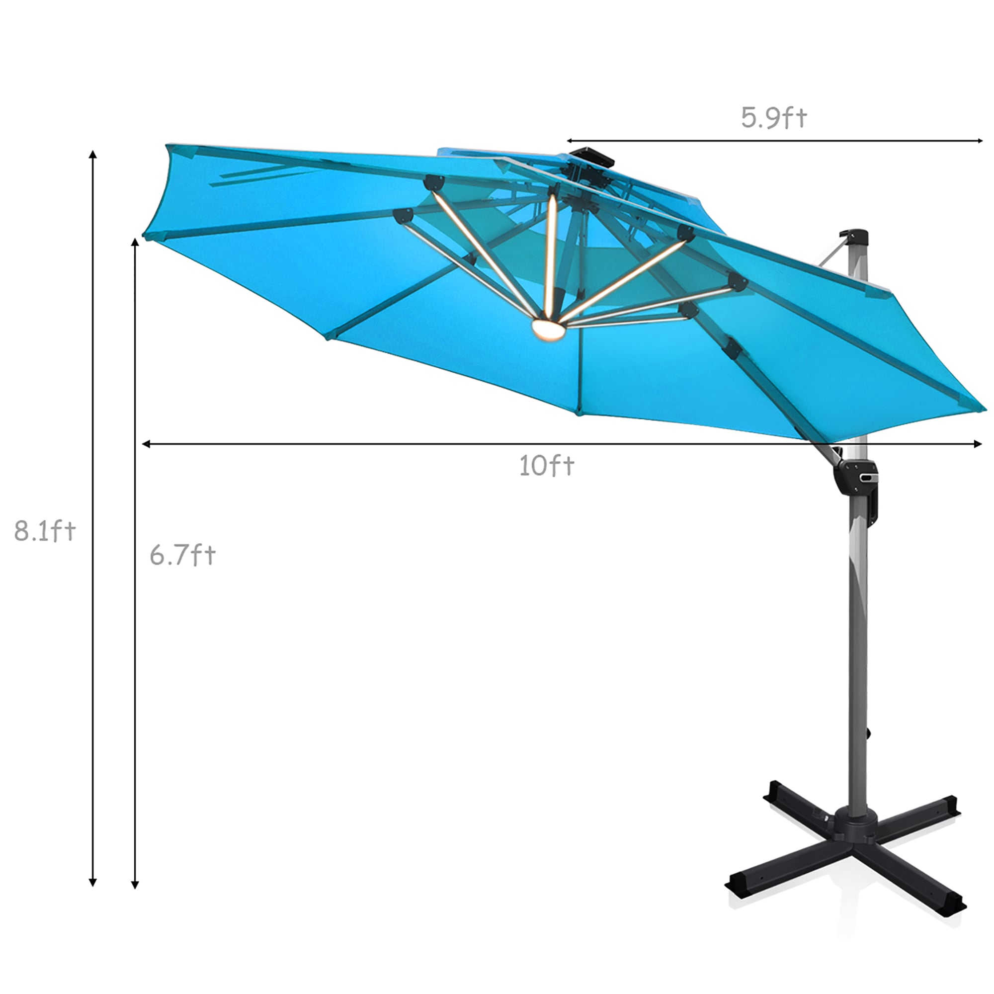 Goplus OP70376NY+OP70230 Umbrellas-2 - View #2