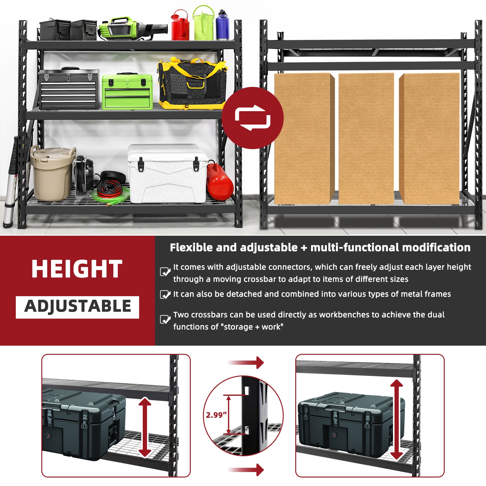 Maocao Hoom JL1138218 Free-Standing-Shelving - View #4