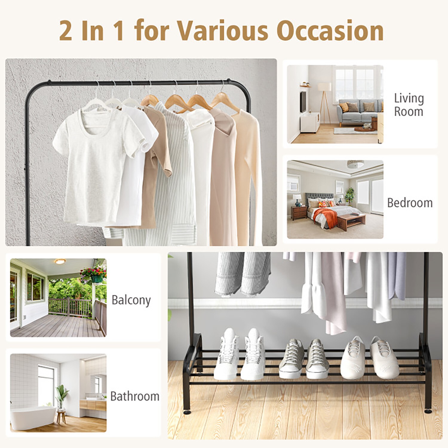 GZMR YDIN000754BK Garment-Racks - View #8