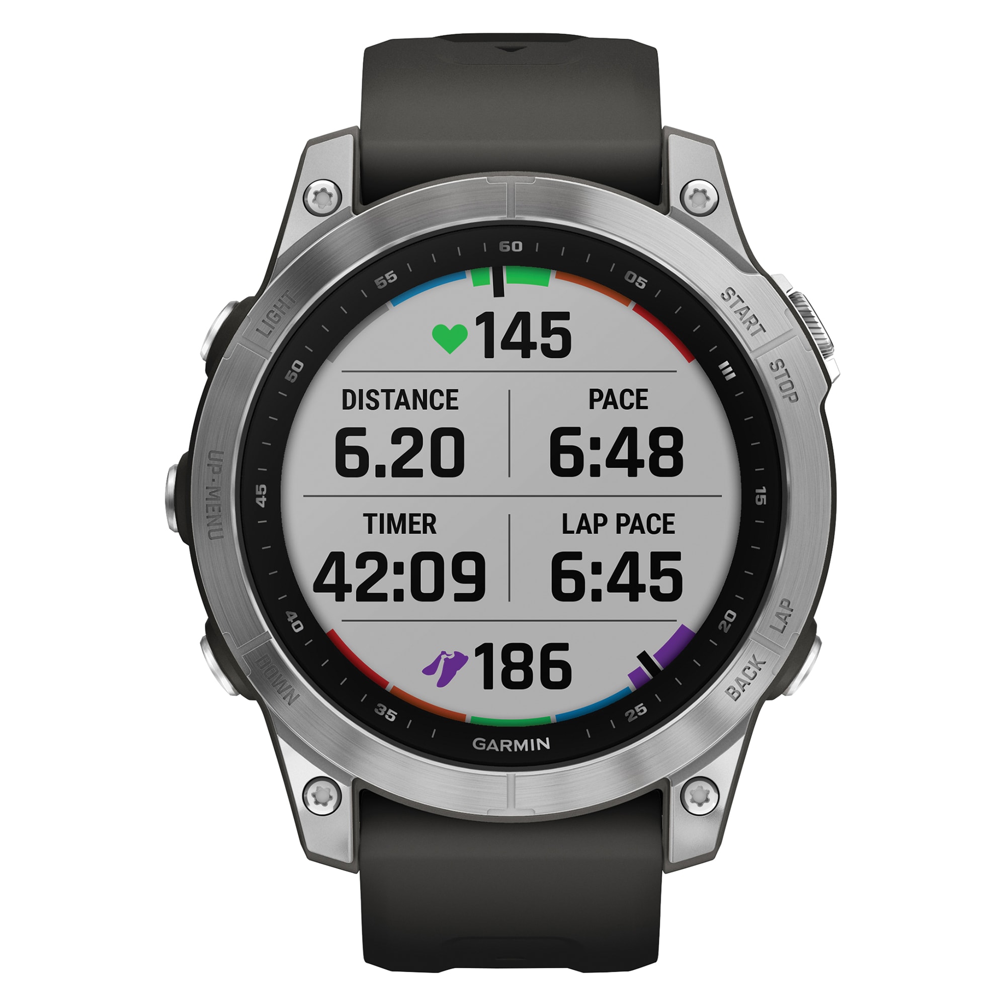 Garmin fenix 7 Smart Watch Counter, at Heart Monitor and Fitness Enabled with in Step Trackers Rate department the Gps
