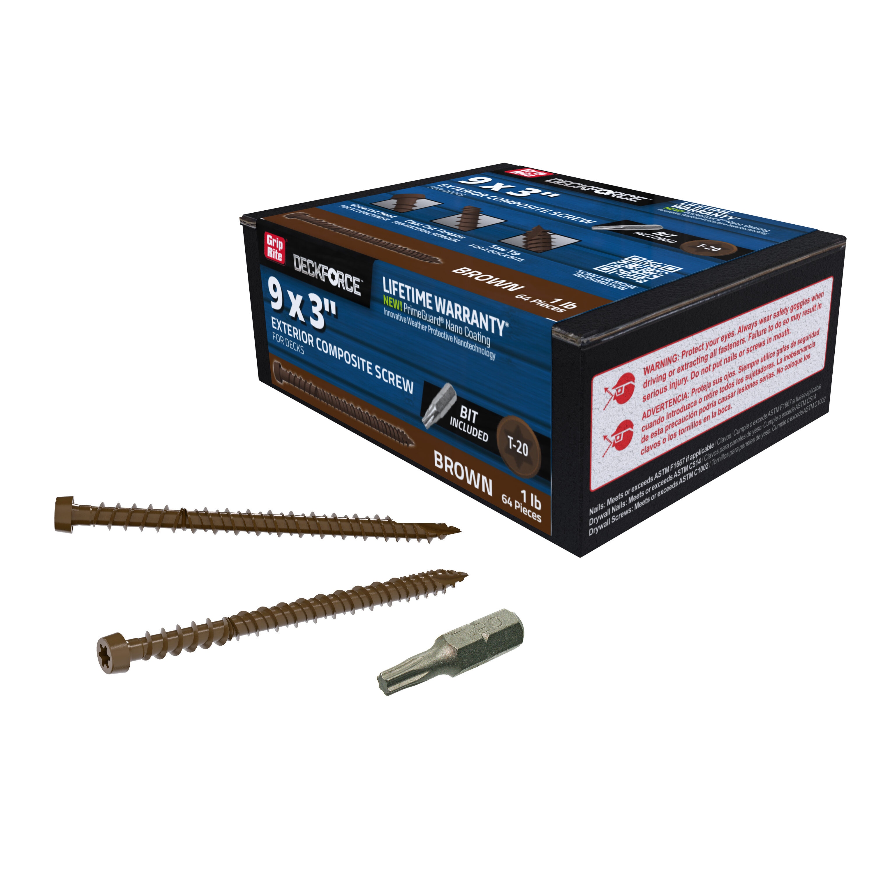 DeckForce by Grip Rite GRDFCS3ACA1 Deck-Screws - View #5