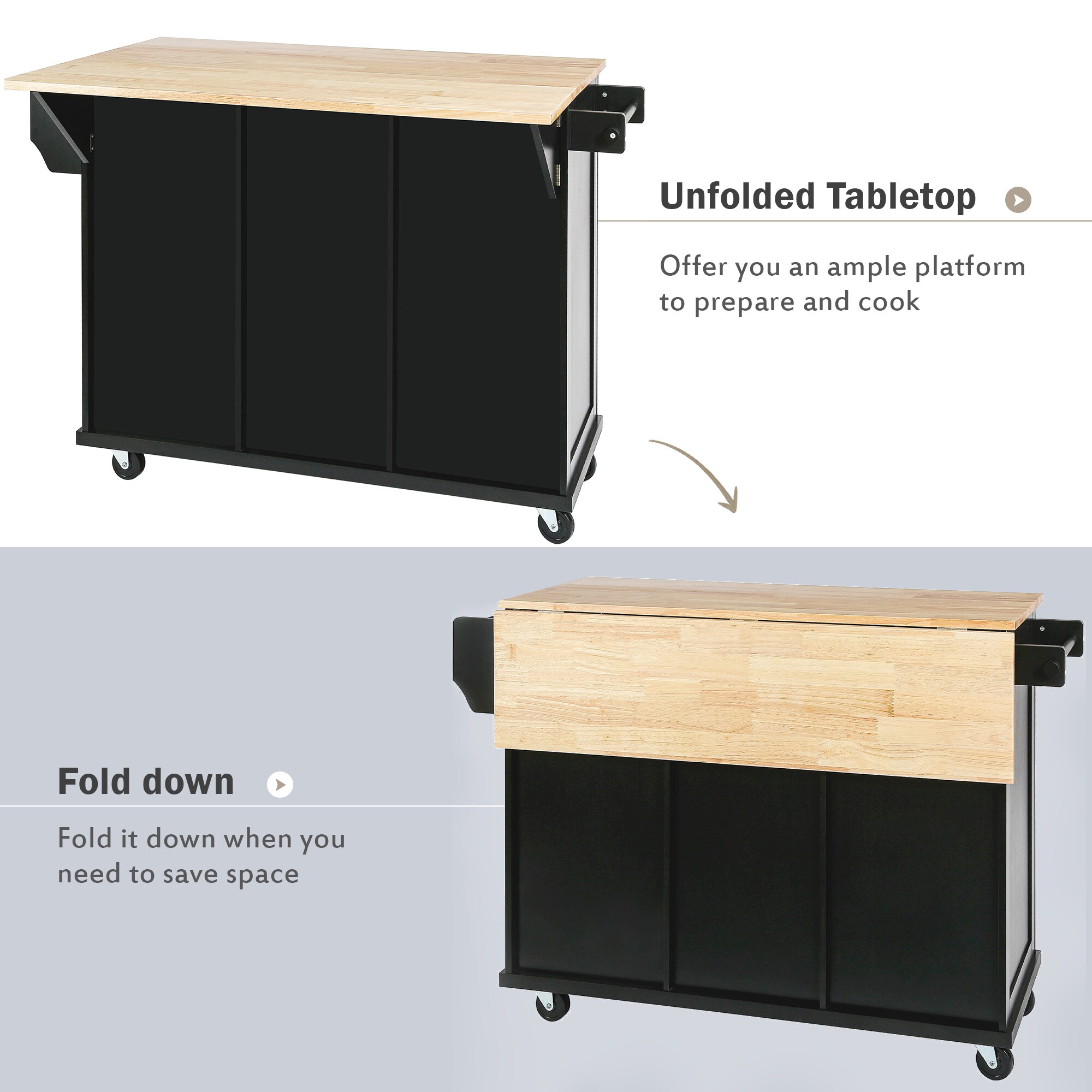 ModernLuxe L-WF298028AAB Kitchen-Furniture - View #8