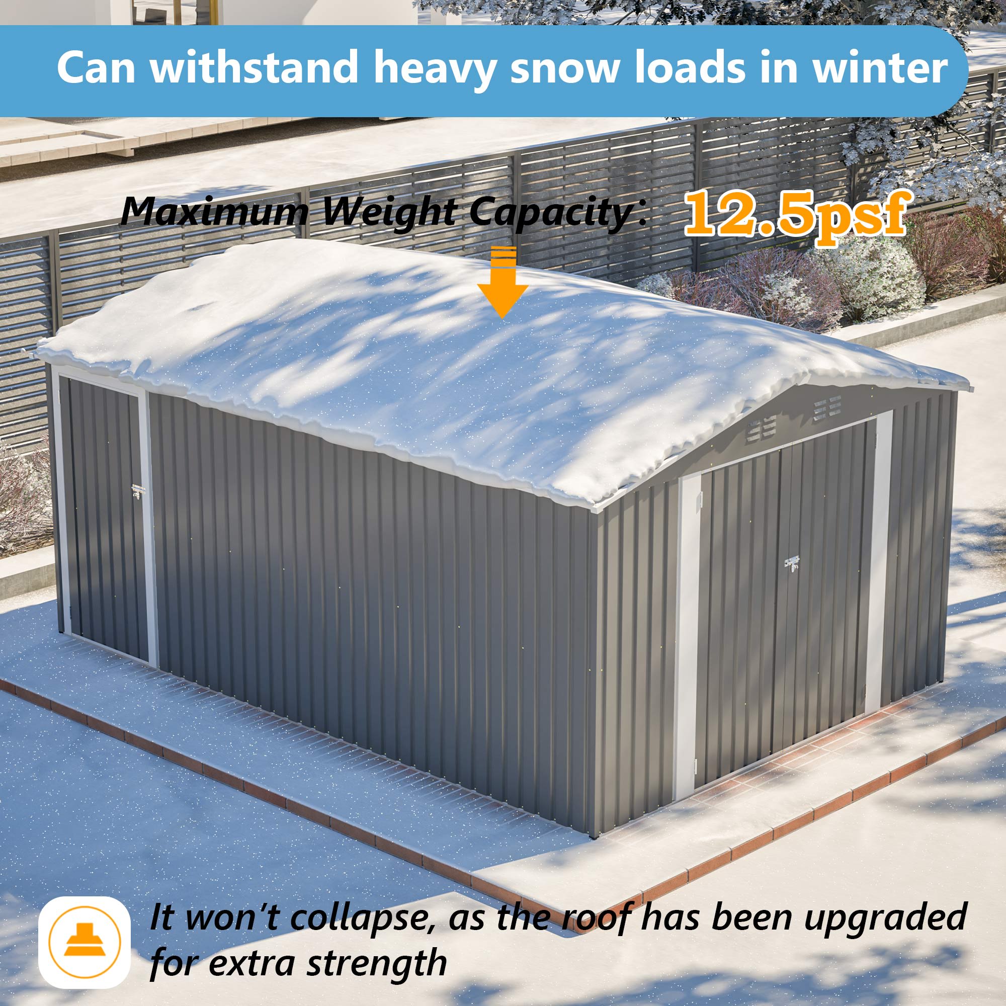 Vynxaria LESX1231-DJGJF-STD14 Metal-Storage-Buildings-Sheds - View #6