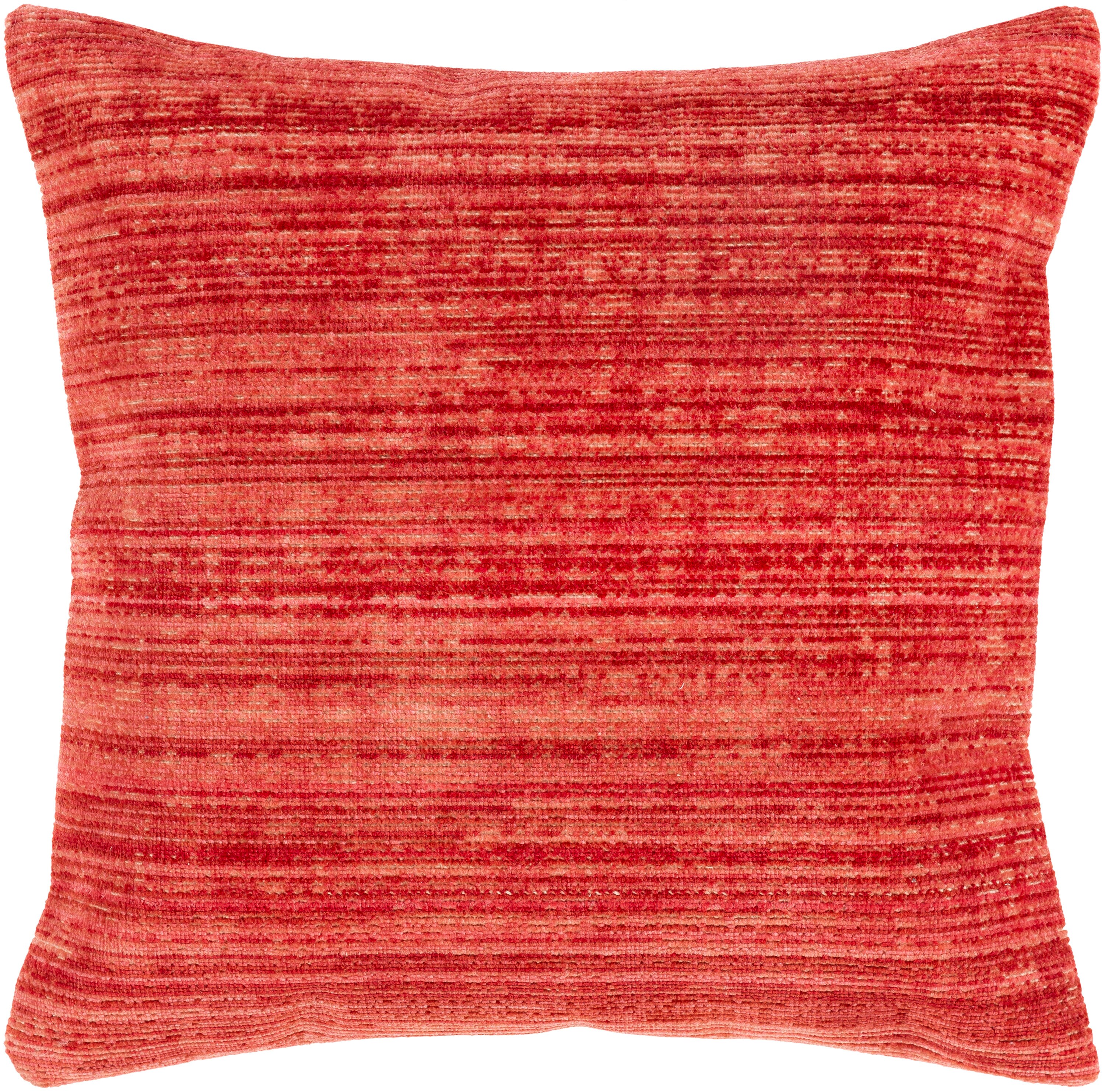 Surya BTT002-2727P Barletta 27-in x 27-in Red Square Indoor Decorative Pillow