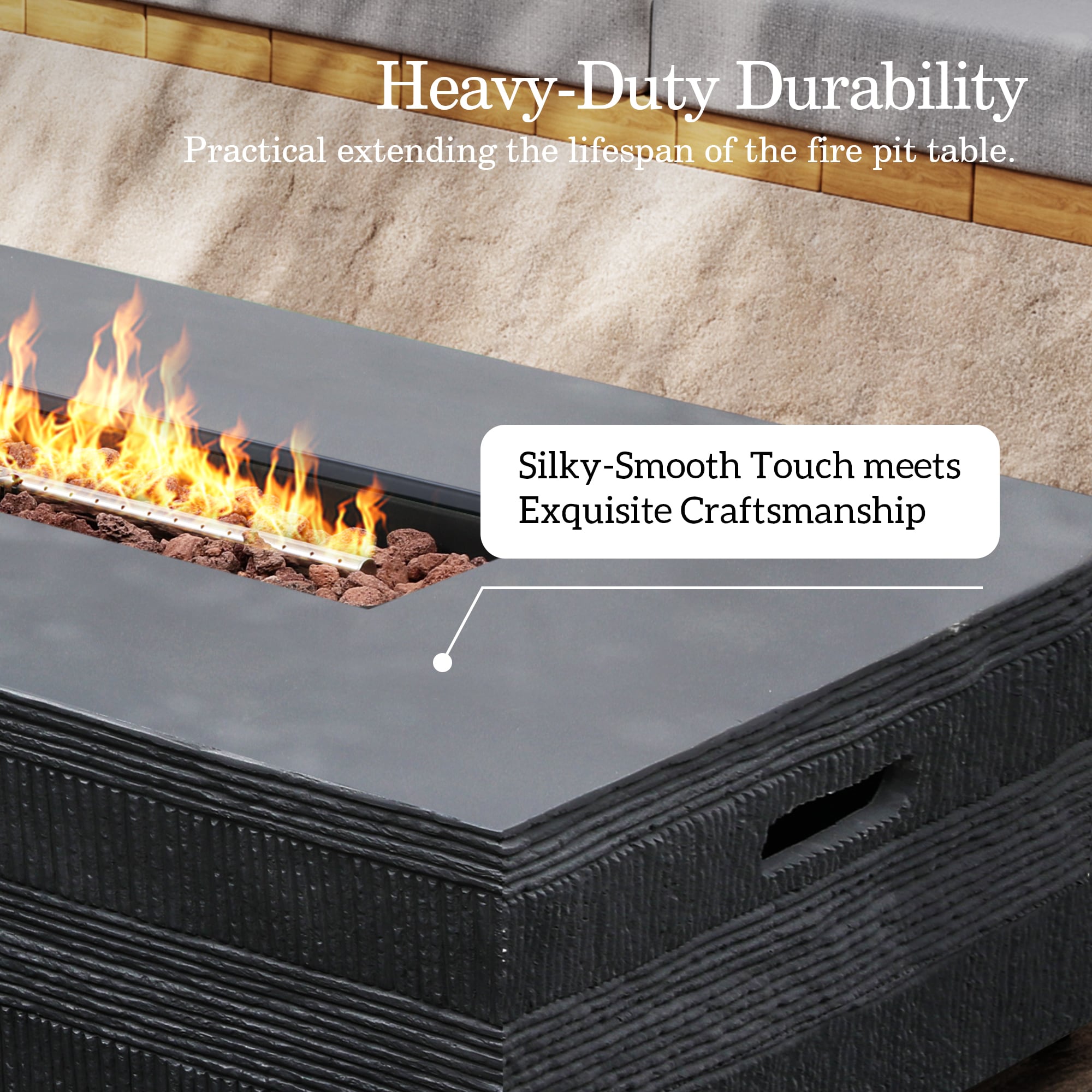 UPHA PL-56-MH Outdoor-Gas-Firepits - View #4
