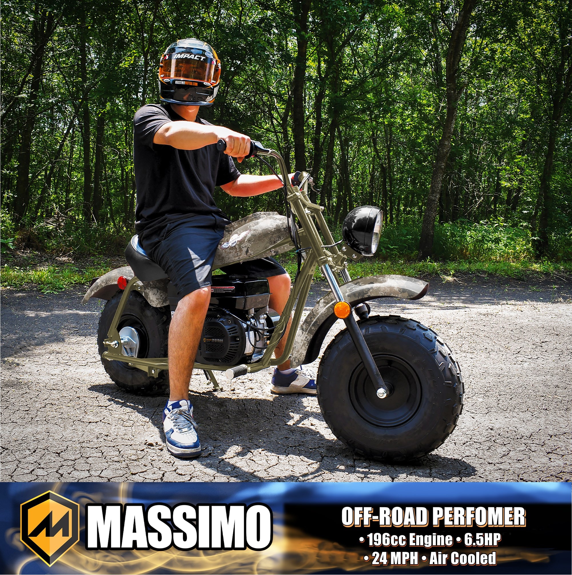 Massimo MMS-MB200-CM Dirt-Bikes-Mini-Bikes - View #5