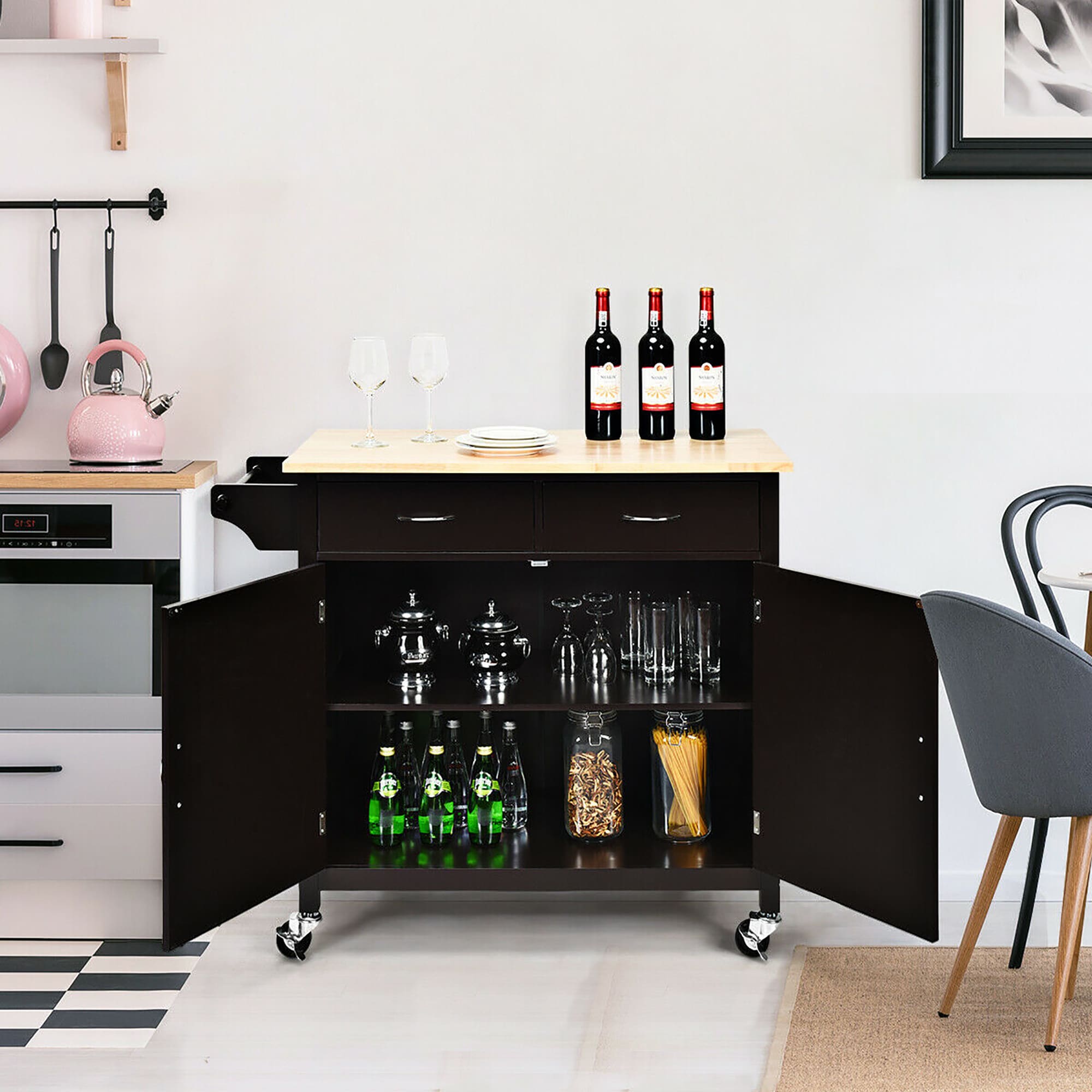 Costway CSHY006572 Kitchen-Furniture - View #4