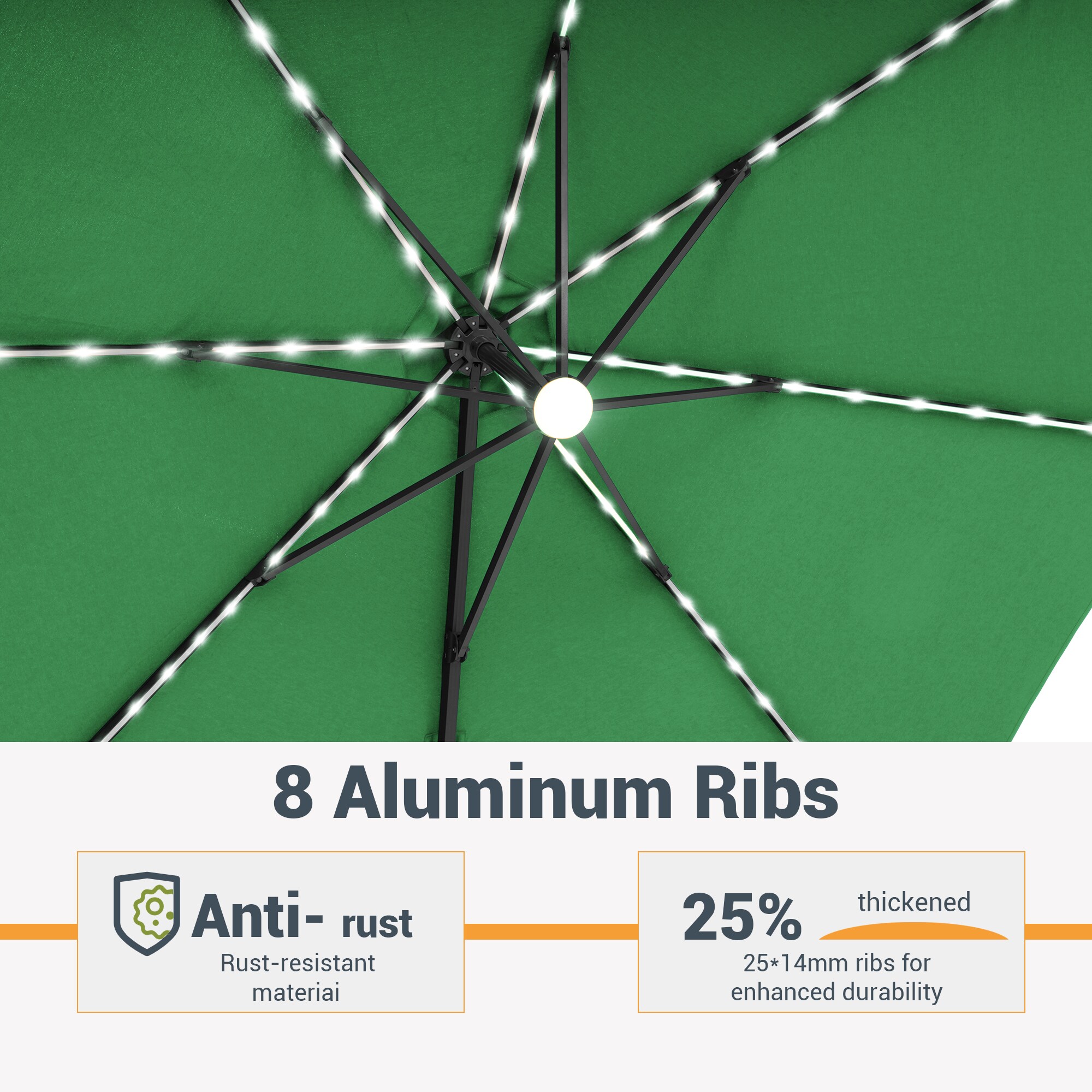 Sonkuki SD-LED140KG-BASE Umbrellas-2 - View #2