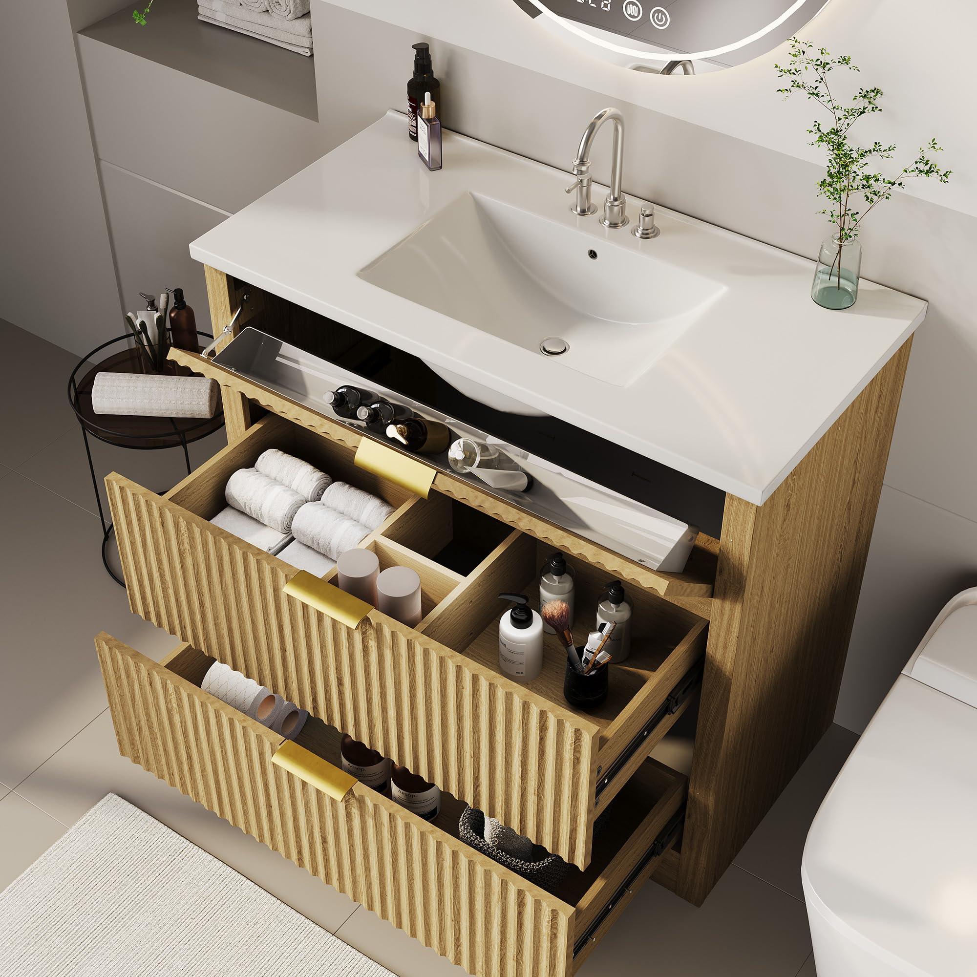 Garvee YXY-LO-PHO-0XUAUOK4 Bath-Vanity-Combo - View #4