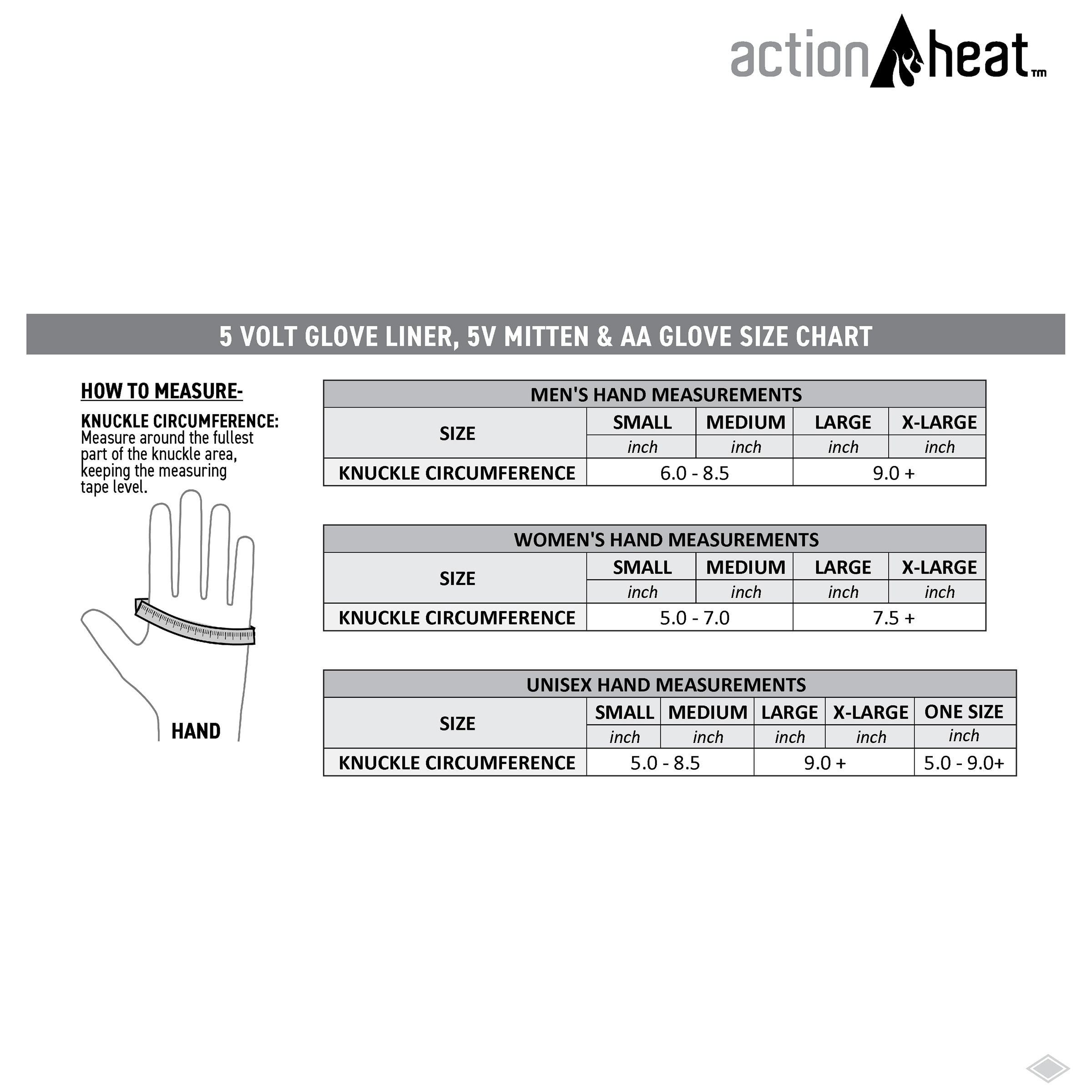 ActionHeat AH-FGV-AA-2-M-L-XL Work-Gloves - View #5