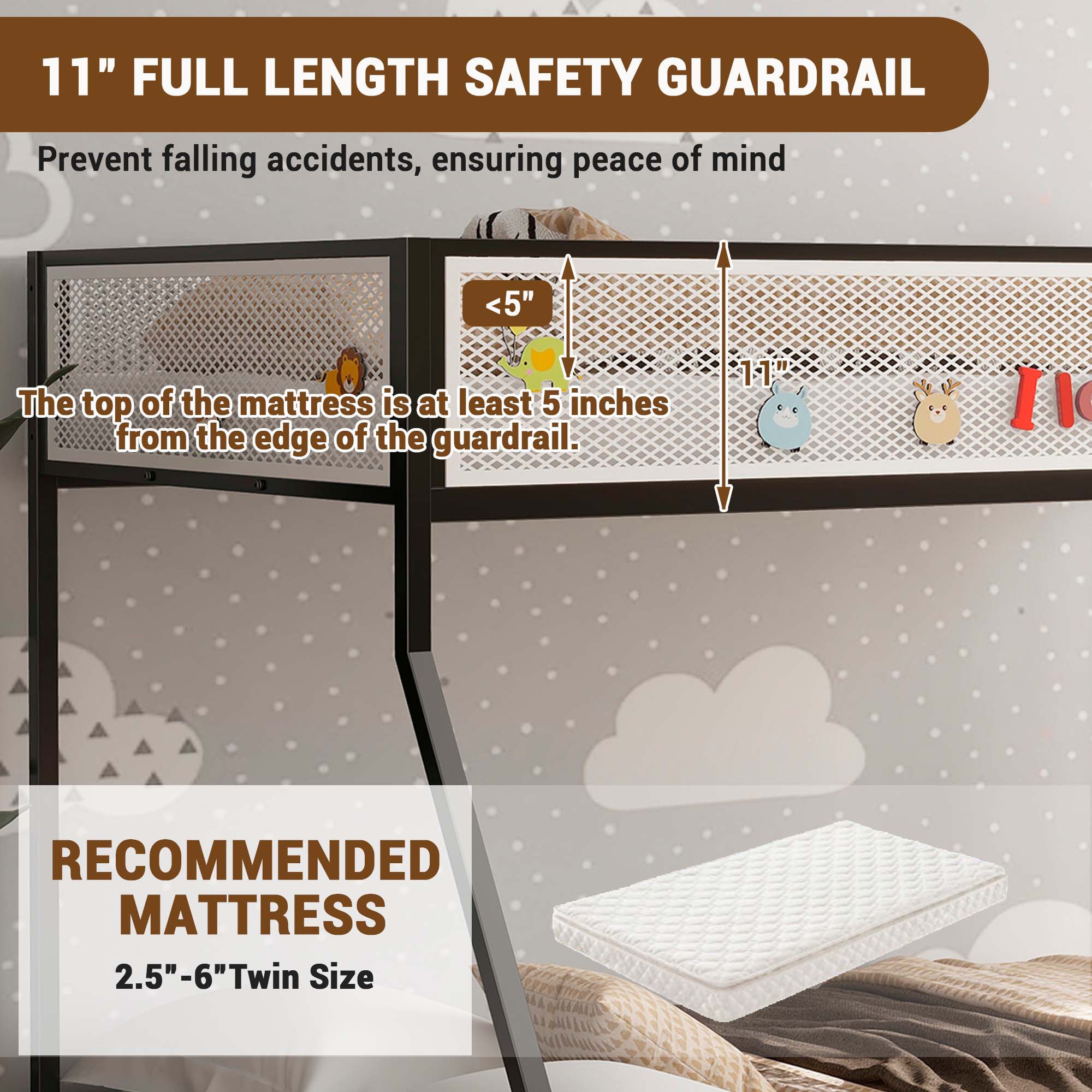 Fun Orange FUNS3BE10 Bunk-Beds - View #4