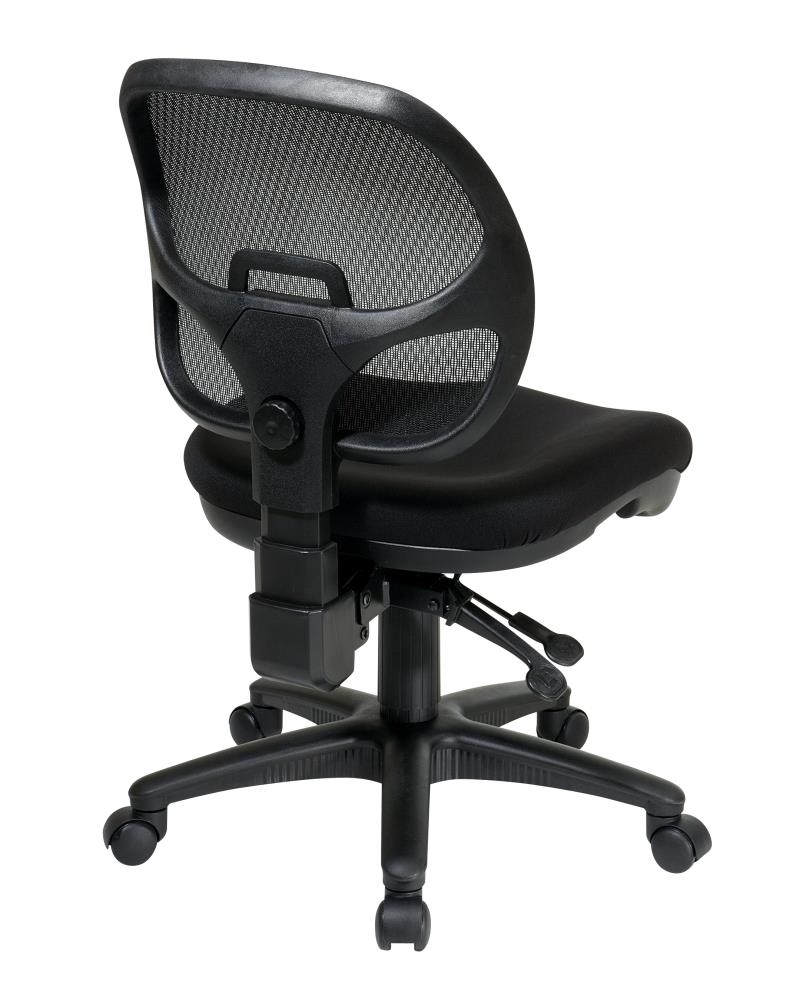 Office Star™ Pro Line II Pro Grid Ergonomic Task Chair With Adjustable  Arms, Coal