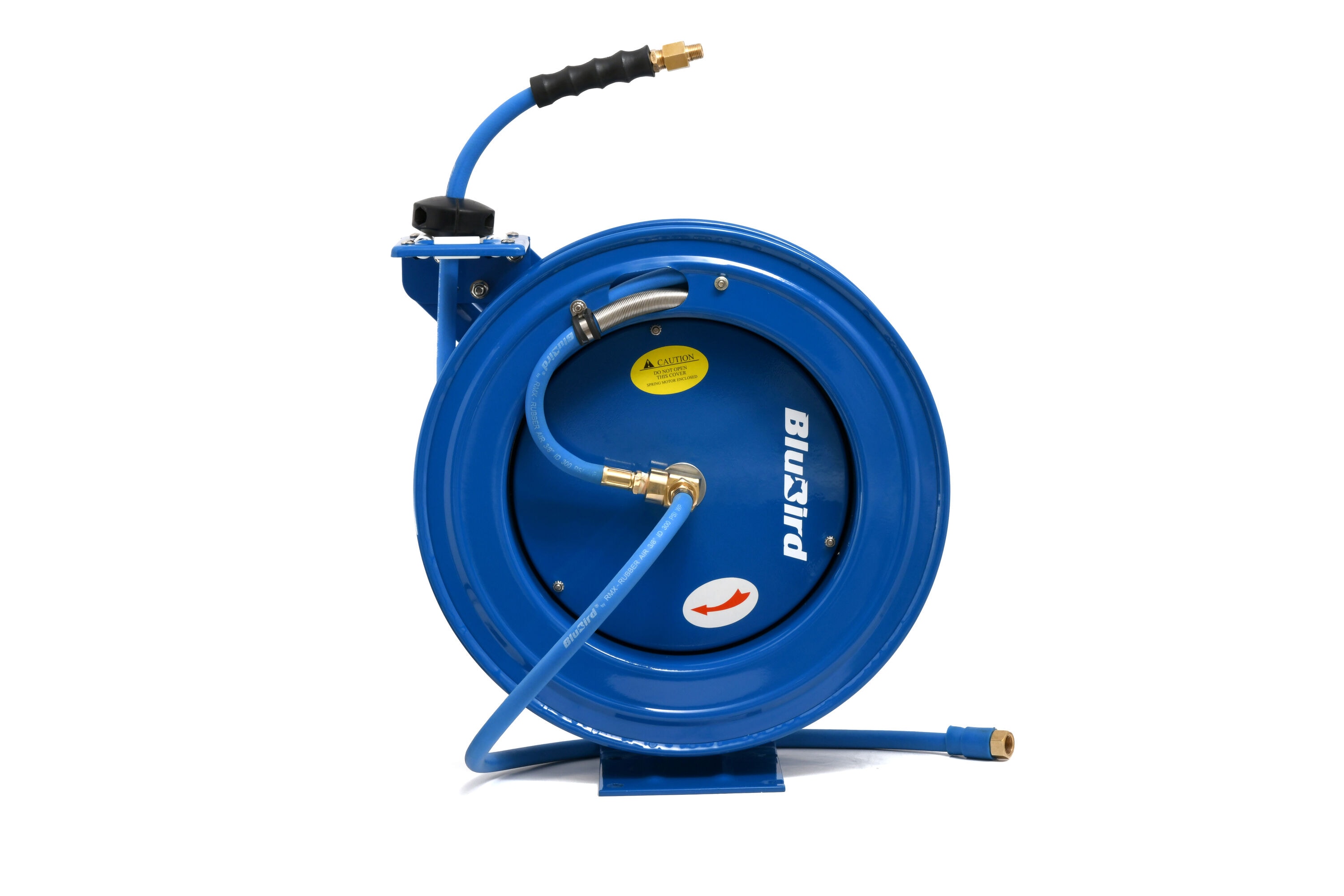 BluBird BluBird 3/8 x 50′ Heavy Duty Hose Reel Single-arm reel perfect for industrial and automotive. Ensures leak-resistant performance and can be mounted anywhere. BBRHD3850 Sansujyuku sansujyuku.com